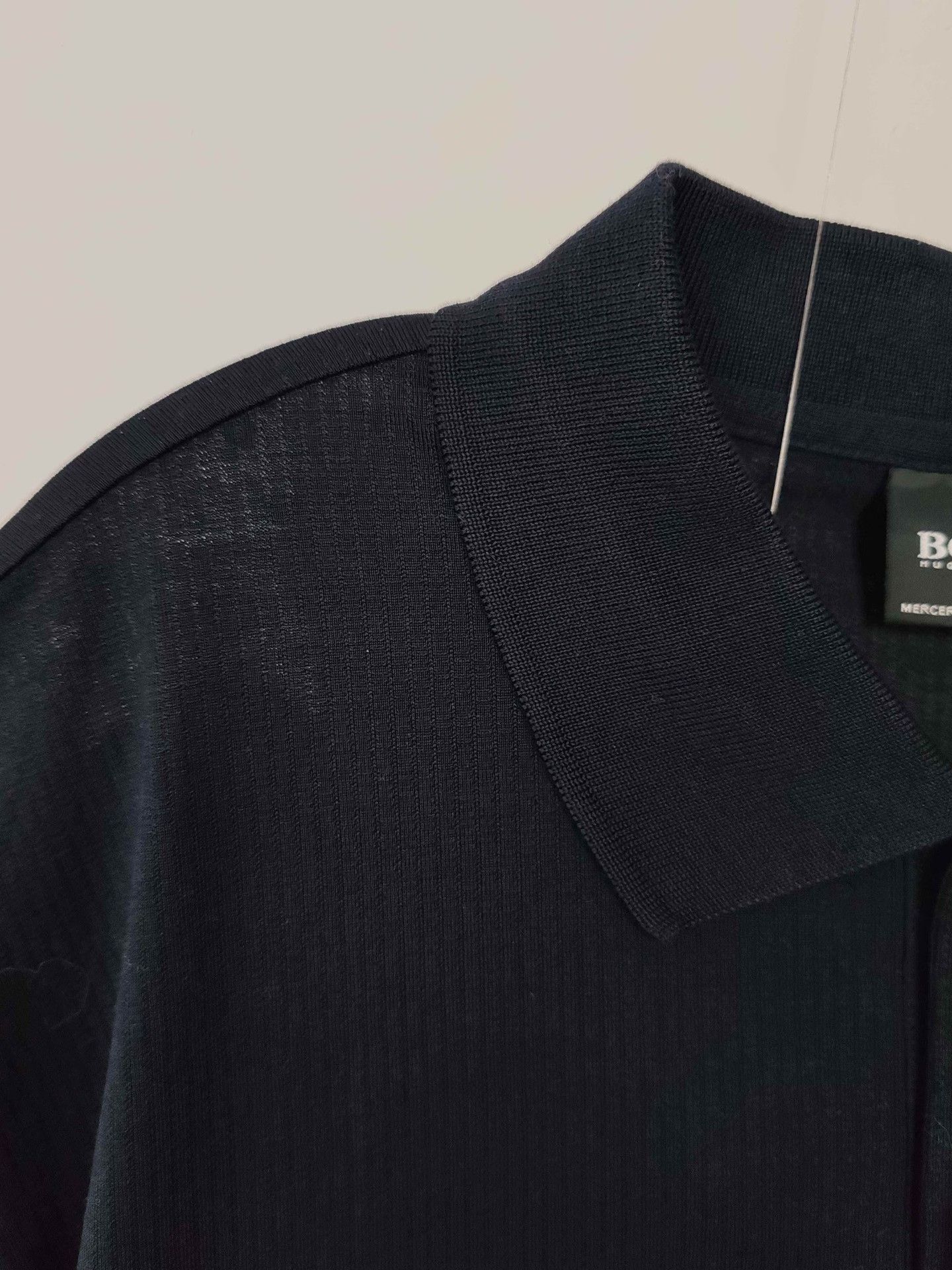 Hugo Boss BOSS Mercerised Cotton Polo Shirt Size L Size US L / EU 52-54 / 3 - 6 Thumbnail