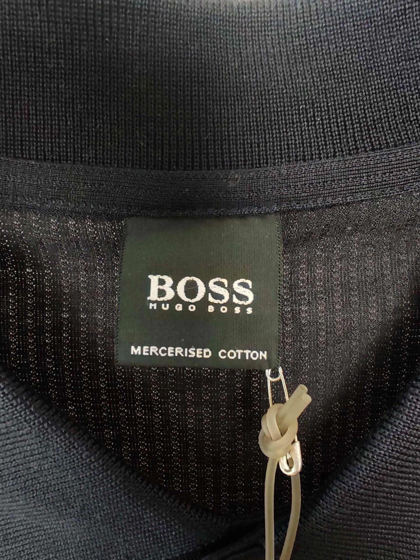 Hugo Boss BOSS Mercerised Cotton Polo Shirt Size L Size US L / EU 52-54 / 3 - 4 Thumbnail