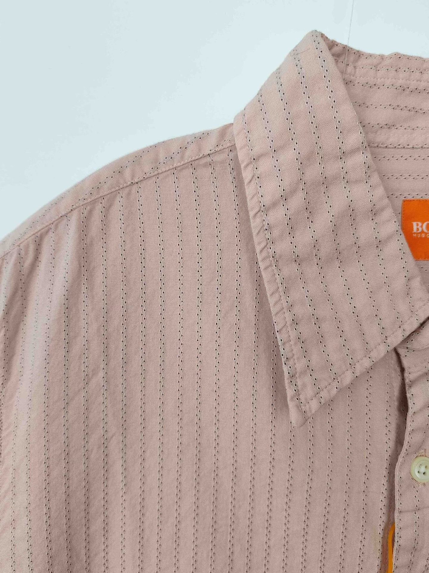 Hugo Boss BOSS Striped Short Sleeve Shirt Size L Size US L / EU 52-54 / 3 - 6 Thumbnail