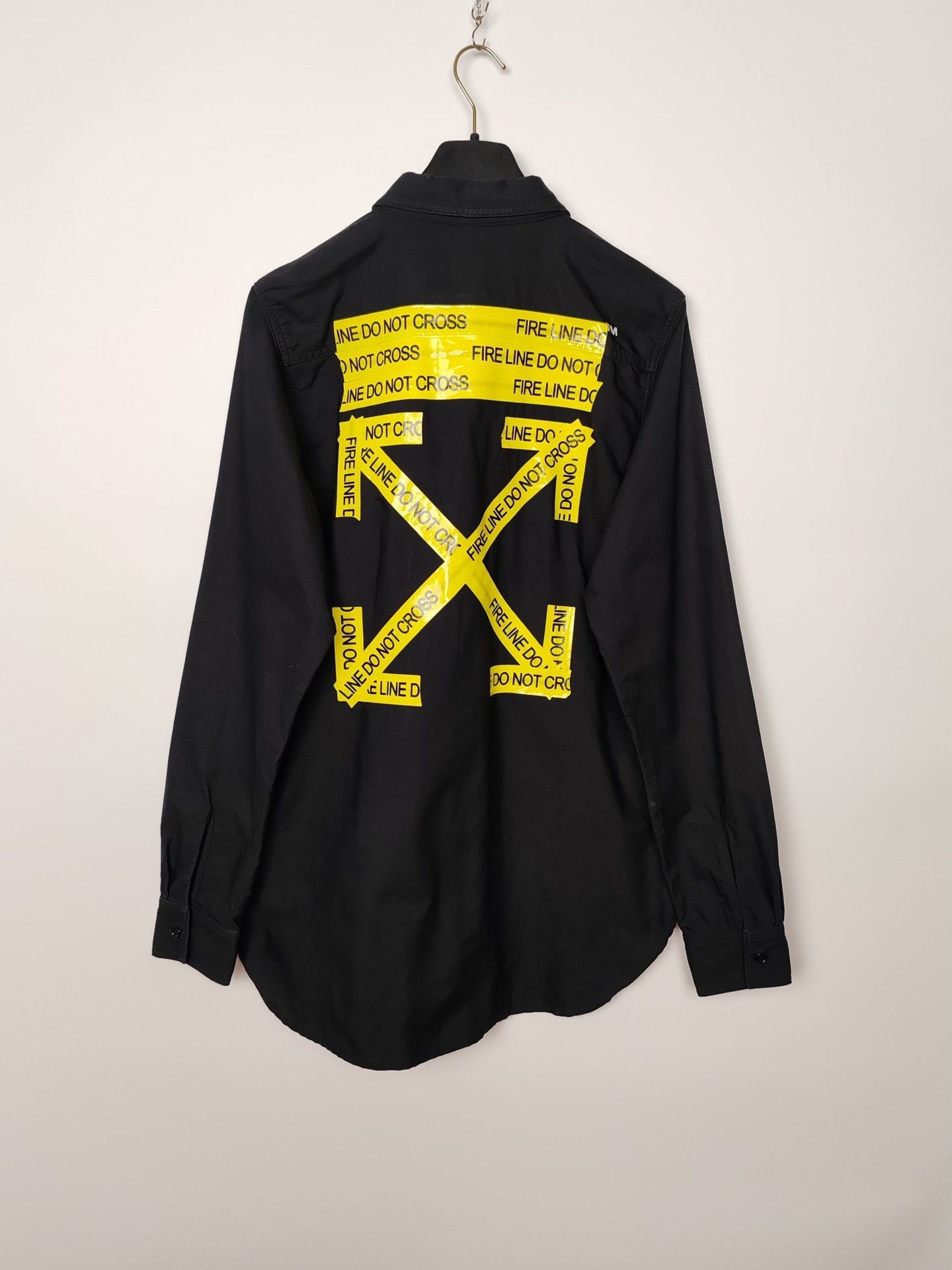Off-White Off-White Fire Line Arrow Shirt Size S Size US S / EU 44-46 / 1 - 3 Thumbnail