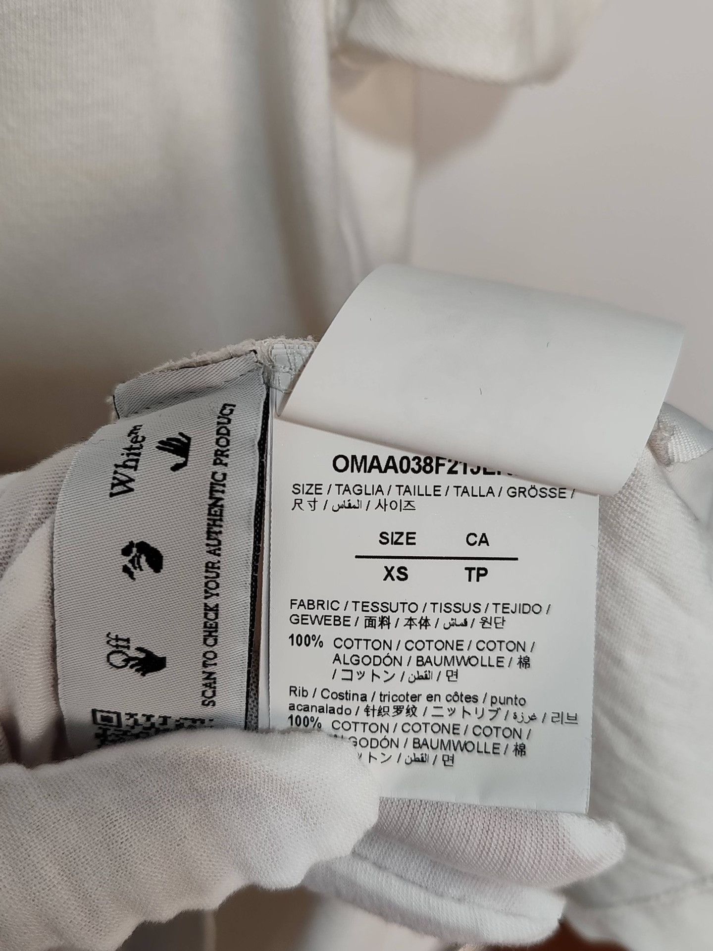 Off-White Off-White Gradient Arrow T-Shirt Size XS Size US XS / EU 42 / 0 - 5 Thumbnail
