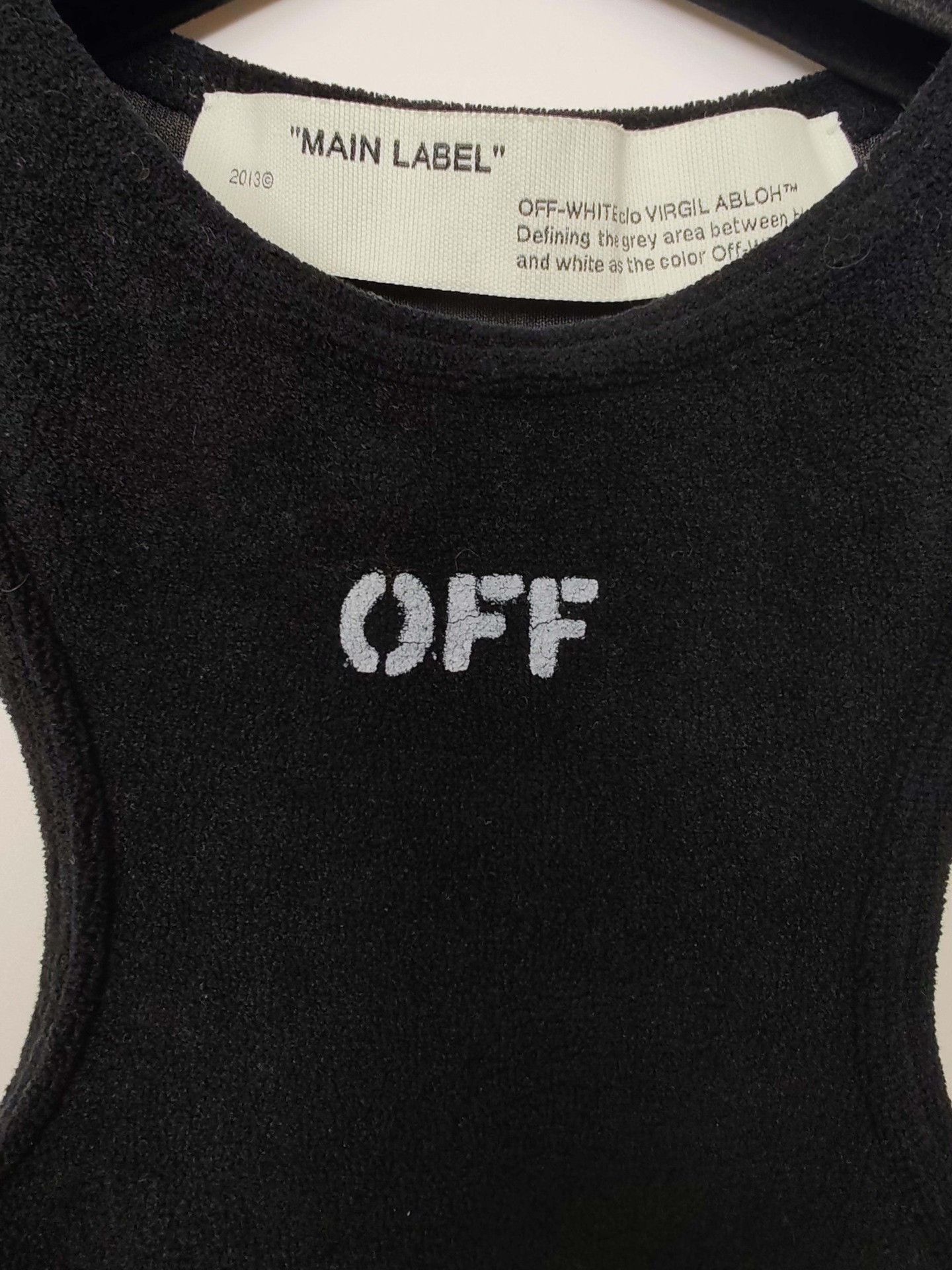 Off-White Off-White Logo Tank Top Size 36 Size XS / US 0-2 / IT 36-38 - 5 Thumbnail