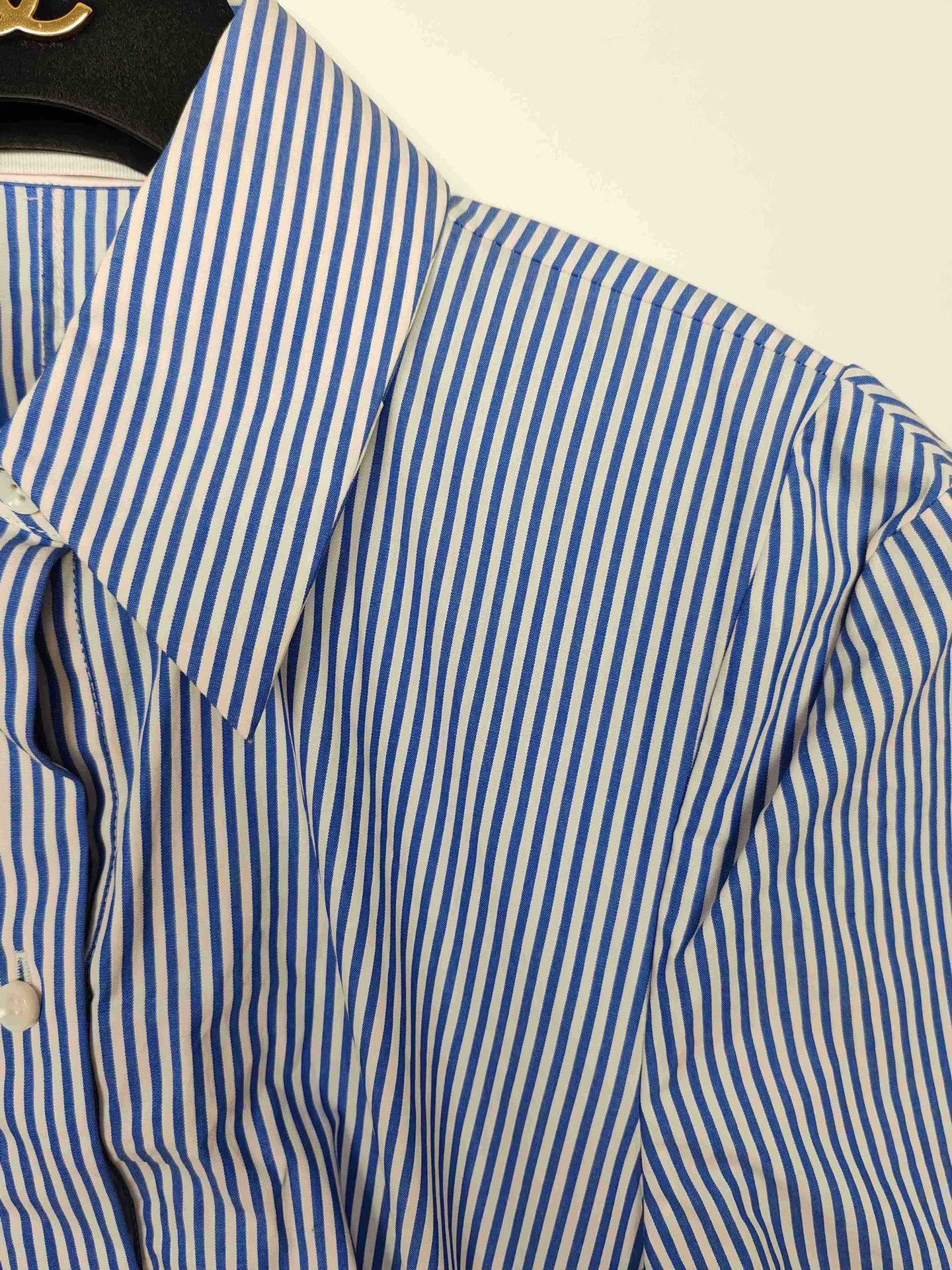 Off-White Off-White Striped Shirt Dress Size 36 Size XS / US 0-2 / IT 36-38 - 5 Thumbnail