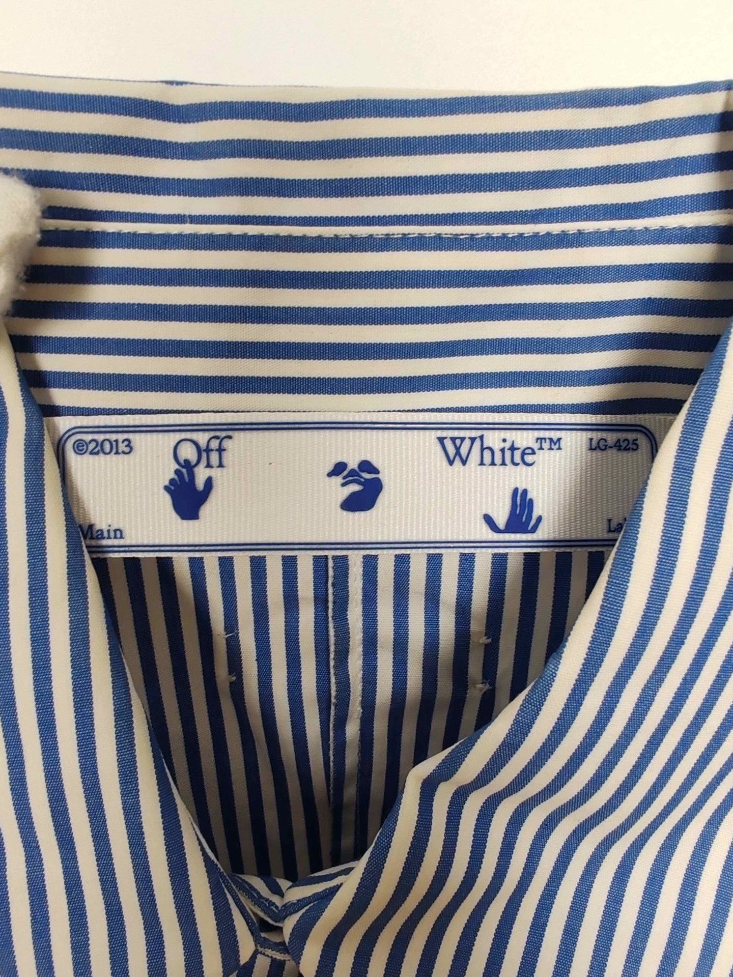 Off-White Off-White Striped Shirt Dress Size 36 Size XS / US 0-2 / IT 36-38 - 4 Thumbnail