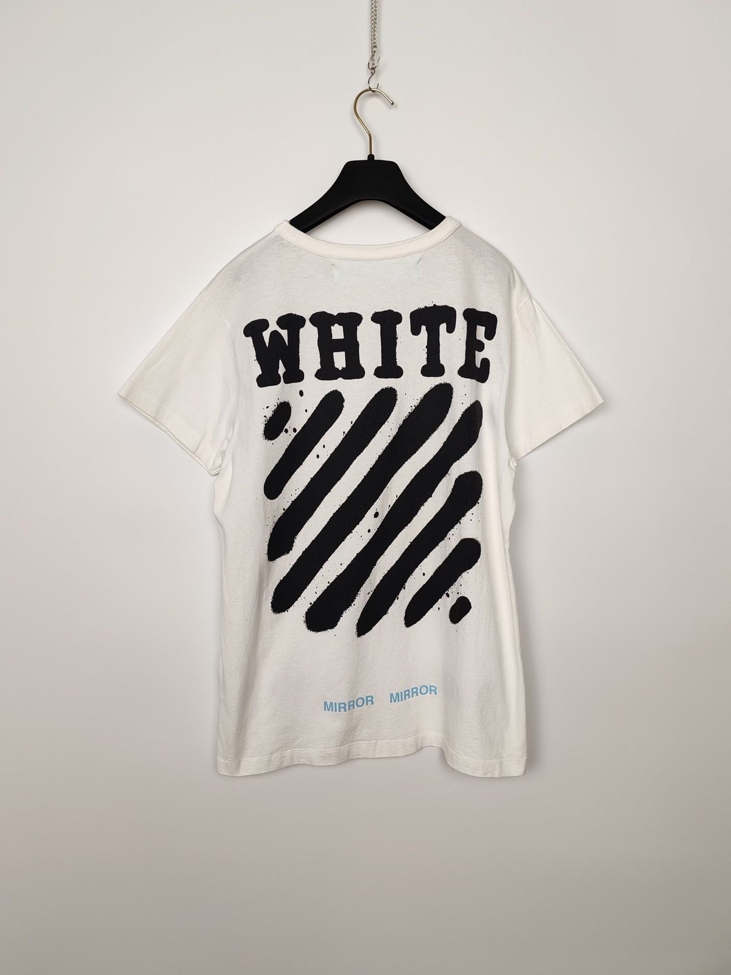 Off-White Off-White Mirror Mirror T-Shirt Size XXS Size US XXS / EU 40 - 3 Thumbnail
