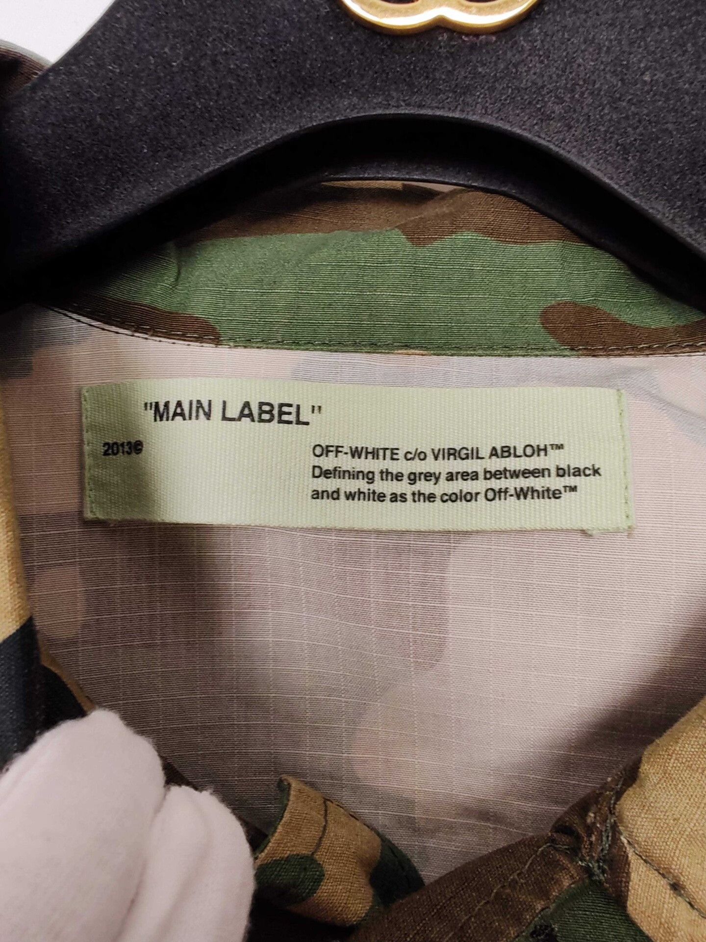 Off-White Off-White Camo Field Jacket Size XXS Size US XXS / EU 40 - 4 Thumbnail