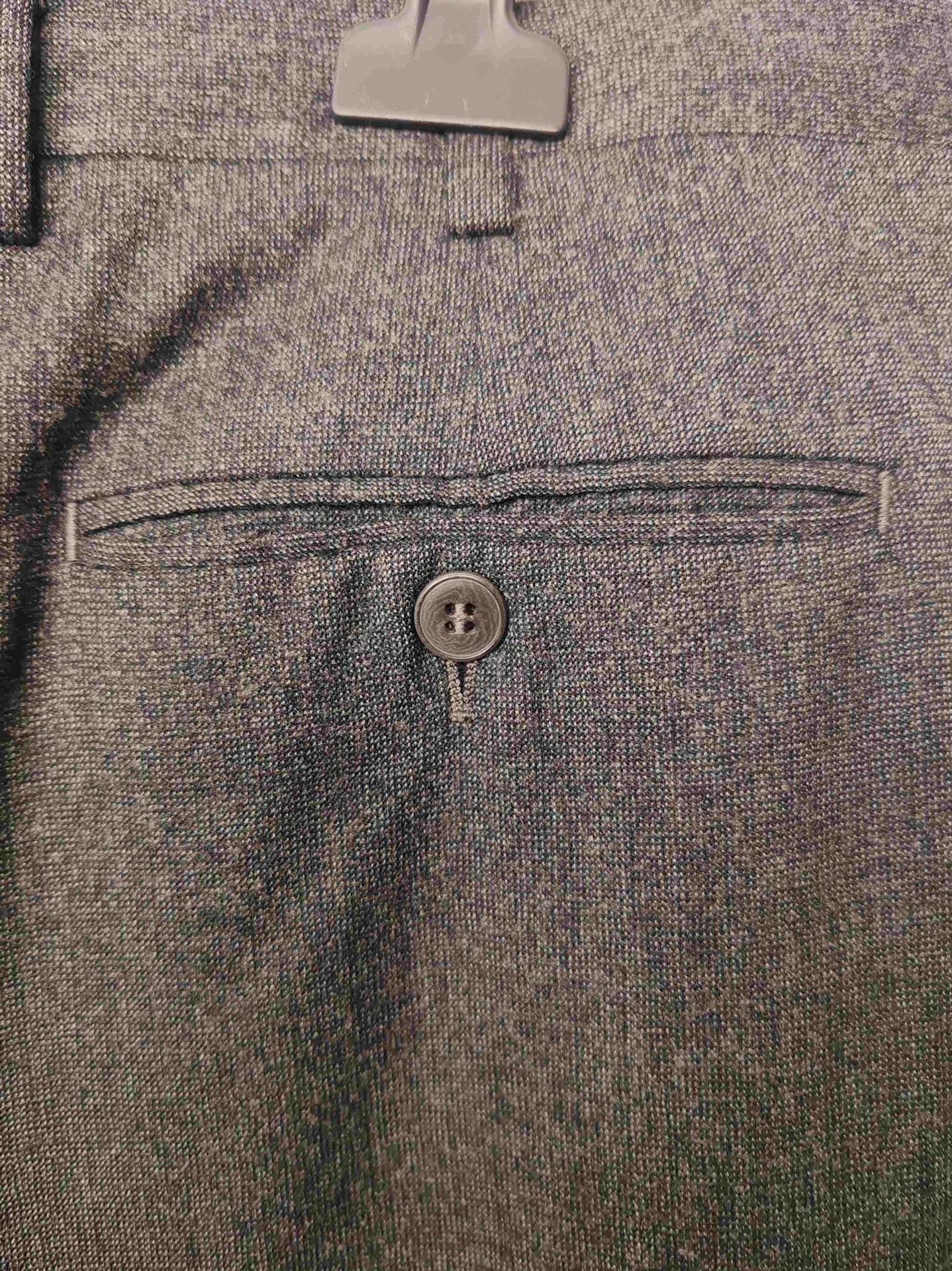 Brioni Brioni Gray Wool Trousers Size 34 Size US 34 / EU 50 - 5 Thumbnail