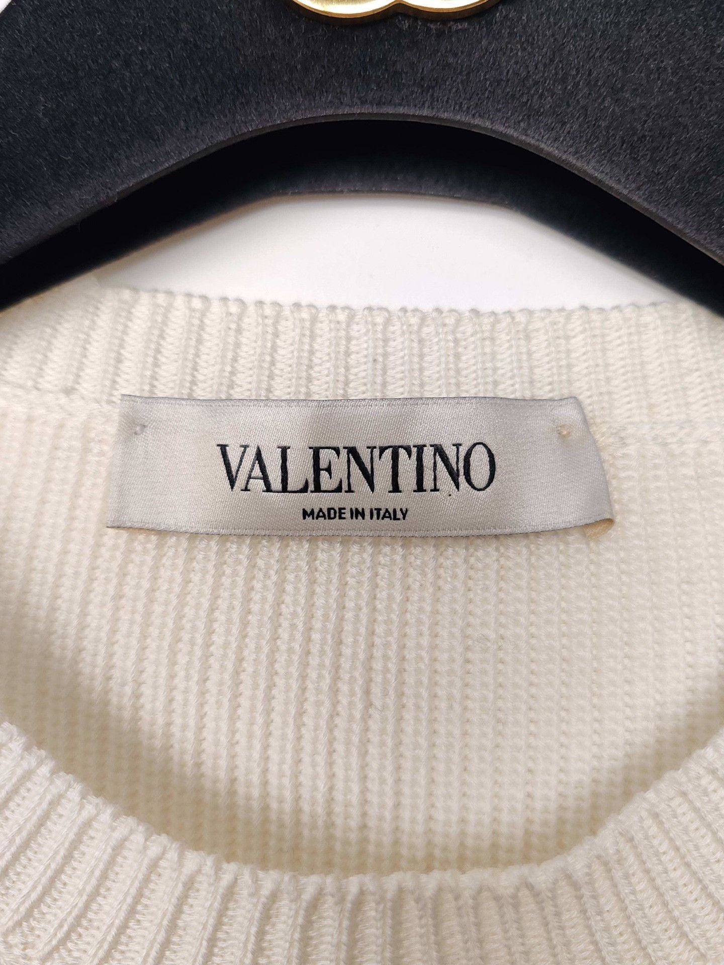 Valentino Valentino Lace Panel Sweater Size M Size M / US 6-8 / IT 42-44 - 4 Thumbnail