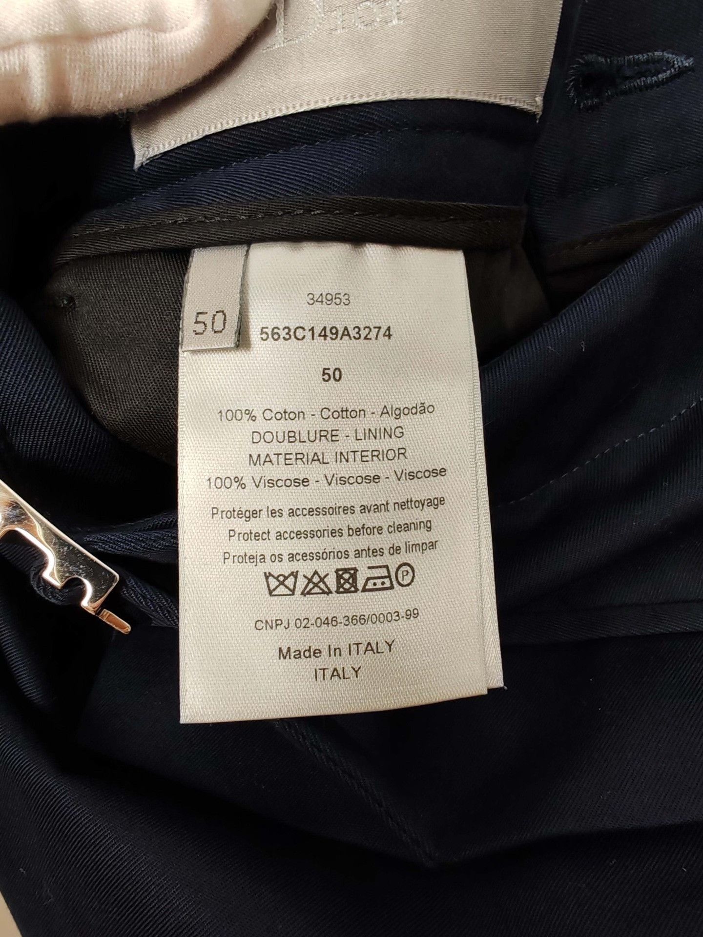 Dior Dior Homme Side Adjuster Casual Pants Size 34 Size US 34 / EU 50 - 7 Thumbnail