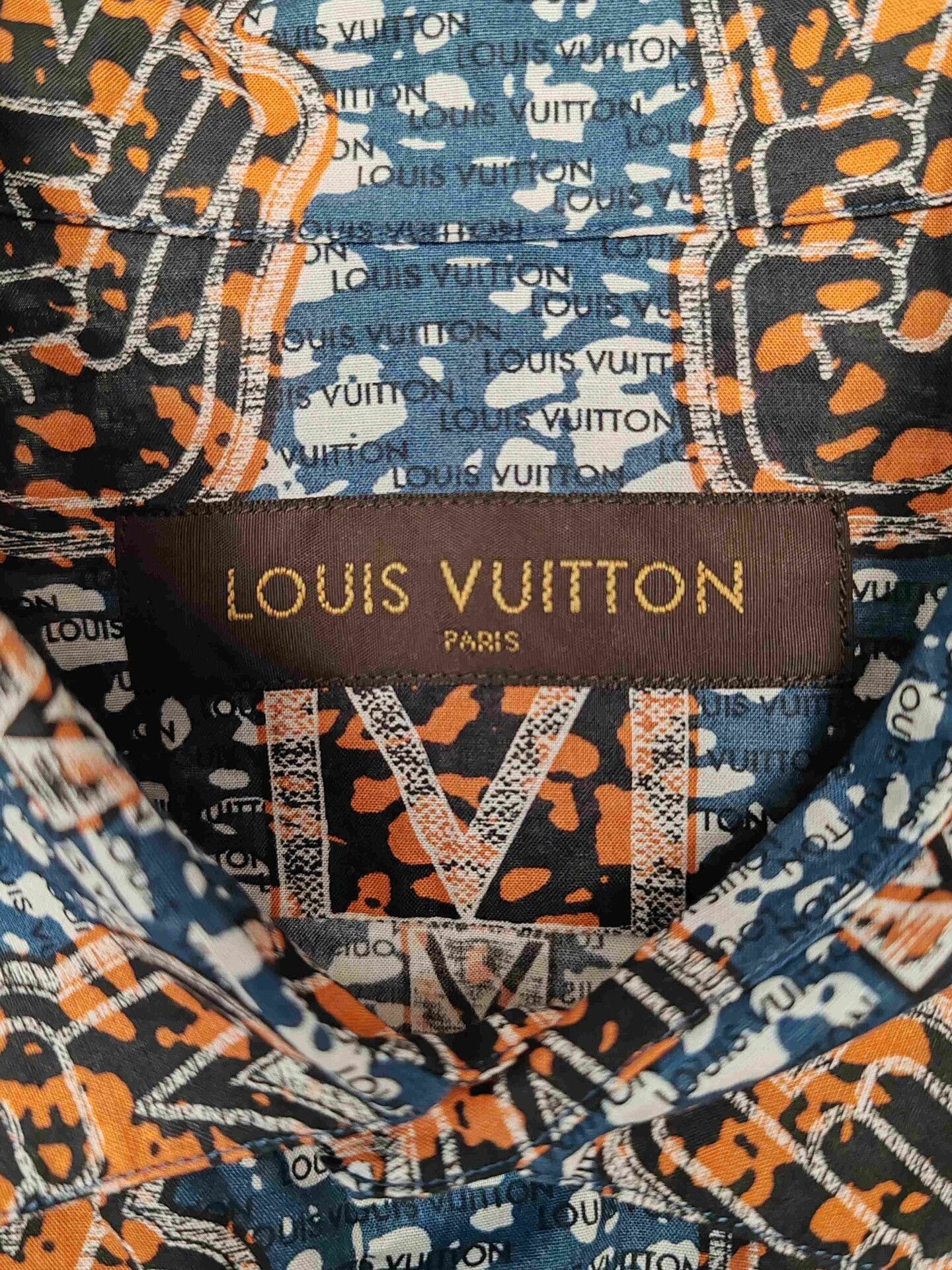 Louis Vuitton Louis Vuitton Multi-Print Button Up Shirt XL Size US XL / EU 56 / 4 - 4 Thumbnail