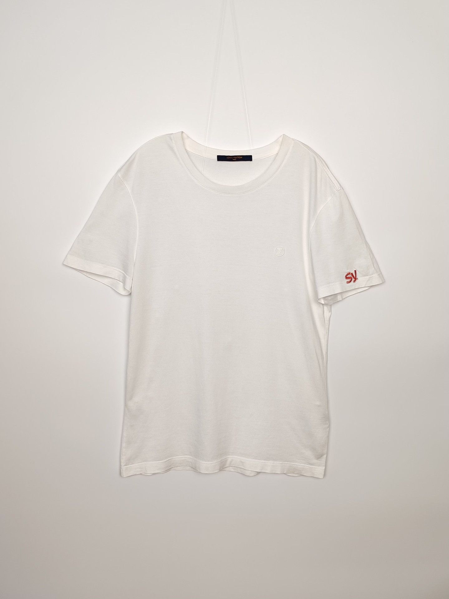 Louis Vuitton Louis Vuitton Embroidered Logo T-Shirt Size S Size S / US 4 / IT 40 - 2 Thumbnail