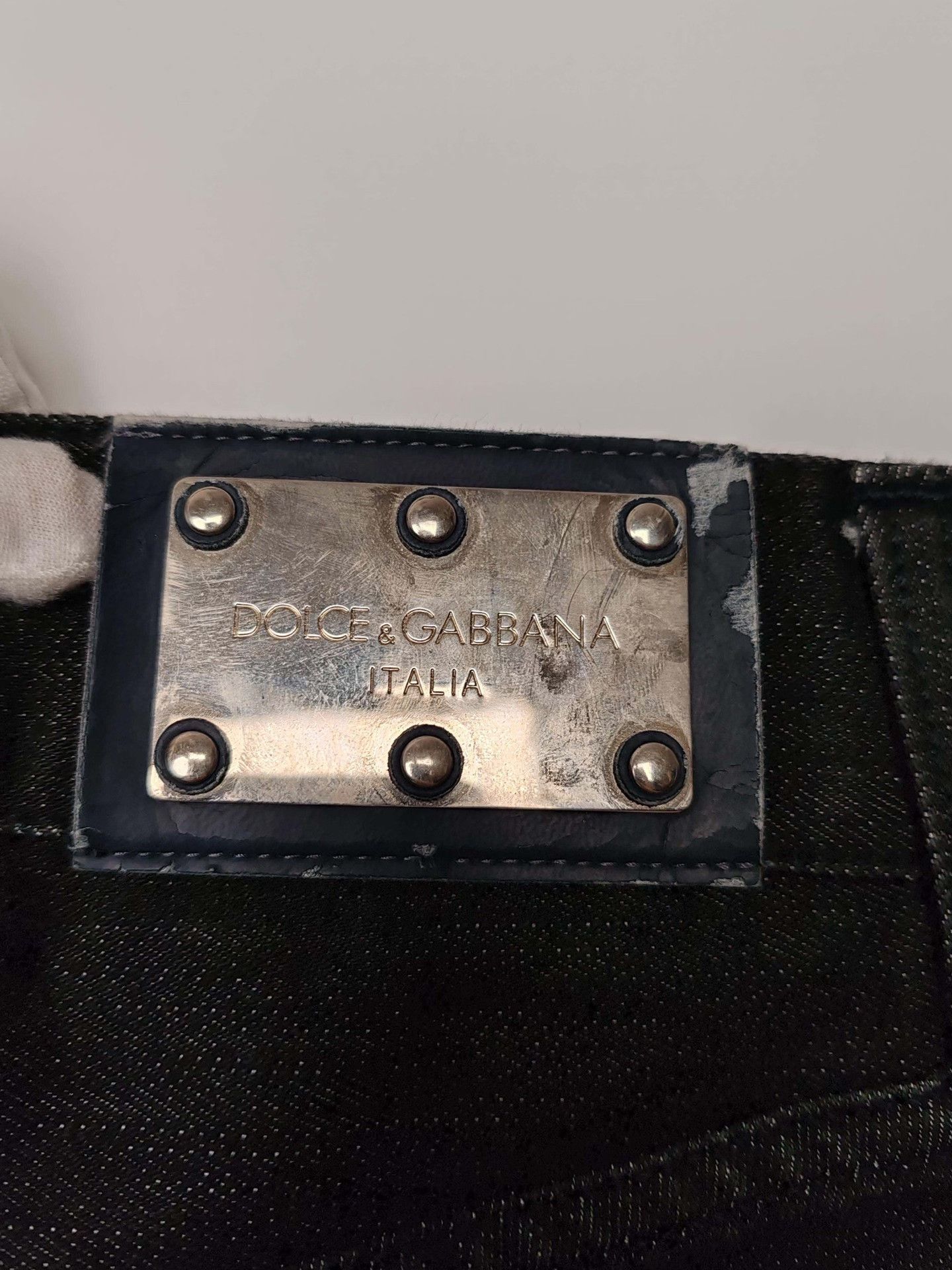 Dolce & Gabbana Dolce & Gabbana Logo Patch Jeans Size 28 Size US 28 / EU 44 - 6 Thumbnail
