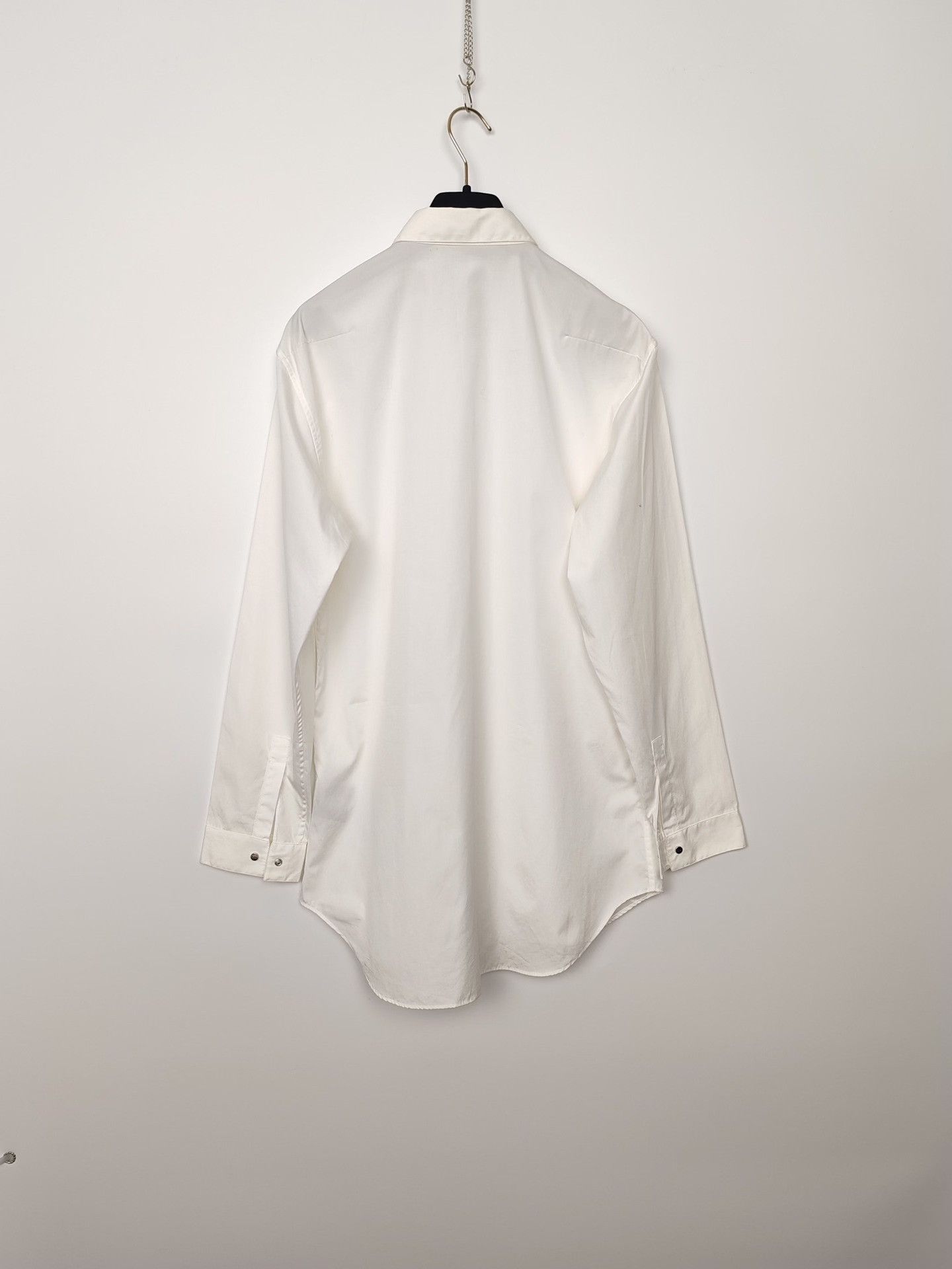 Dior Dior White Button Up Shirt Size M Size US M / EU 48-50 / 2 - 3 Thumbnail