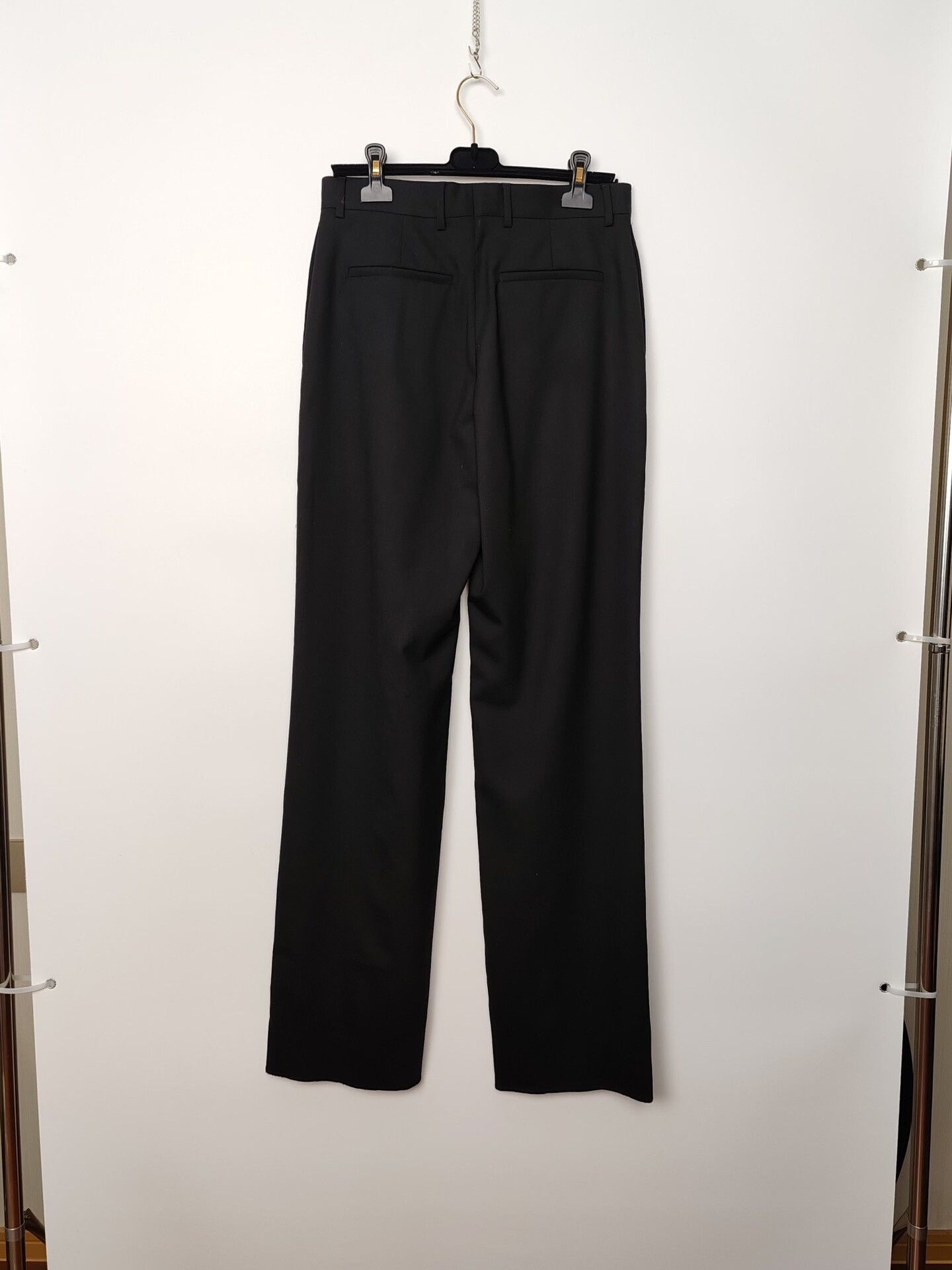 Loewe Loewe Black Wool Pants Size 38 Size 27" / US 4 / IT 40 - 3 Thumbnail
