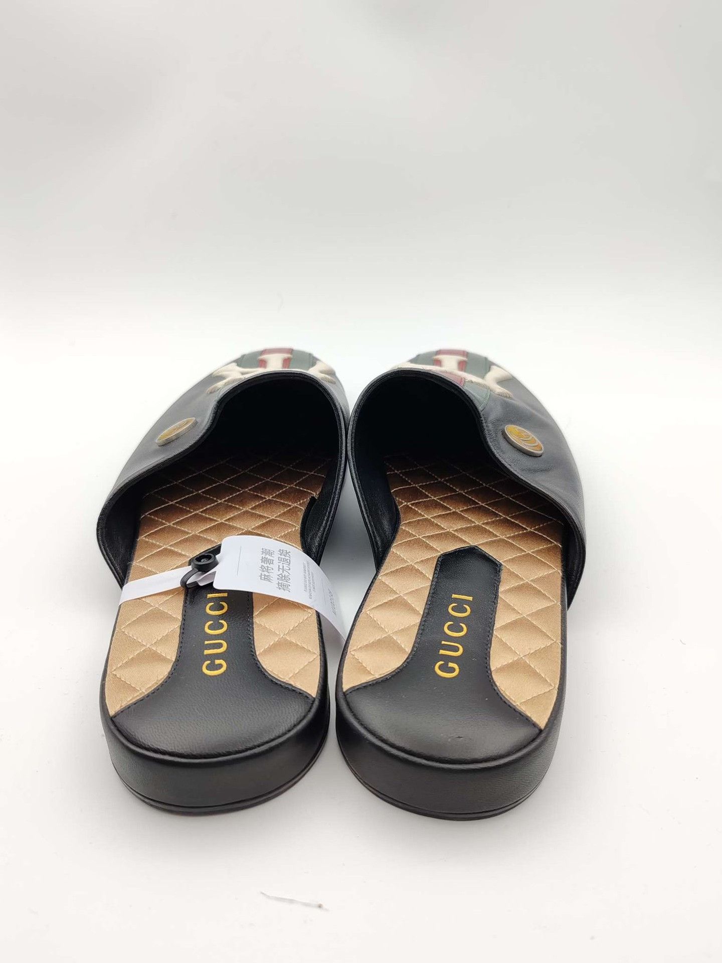 Gucci Gucci x NY Yankees Leather Mules Size 8.5 Size US 8.5 / EU 41-42 - 5 Thumbnail