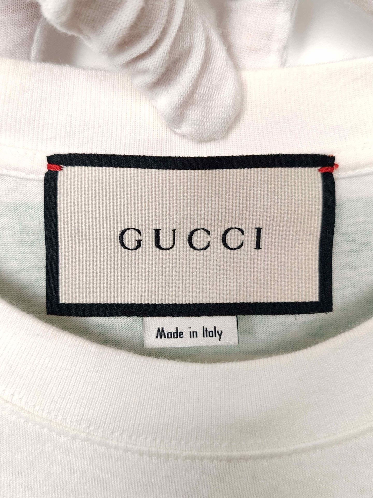 Gucci Gucci Pig Embroidery Striped T-Shirt US XS Size US XS / EU 42 / 0 - 4 Thumbnail