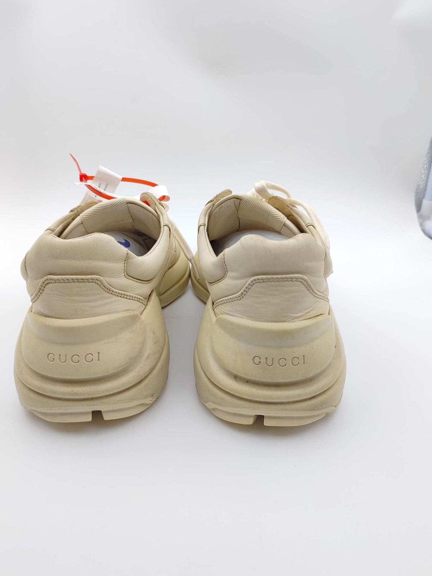 Gucci Gucci Rhyton Logo Leather Sneakers US 7.5 Size US 7.5 / EU 40-41 - 5 Thumbnail
