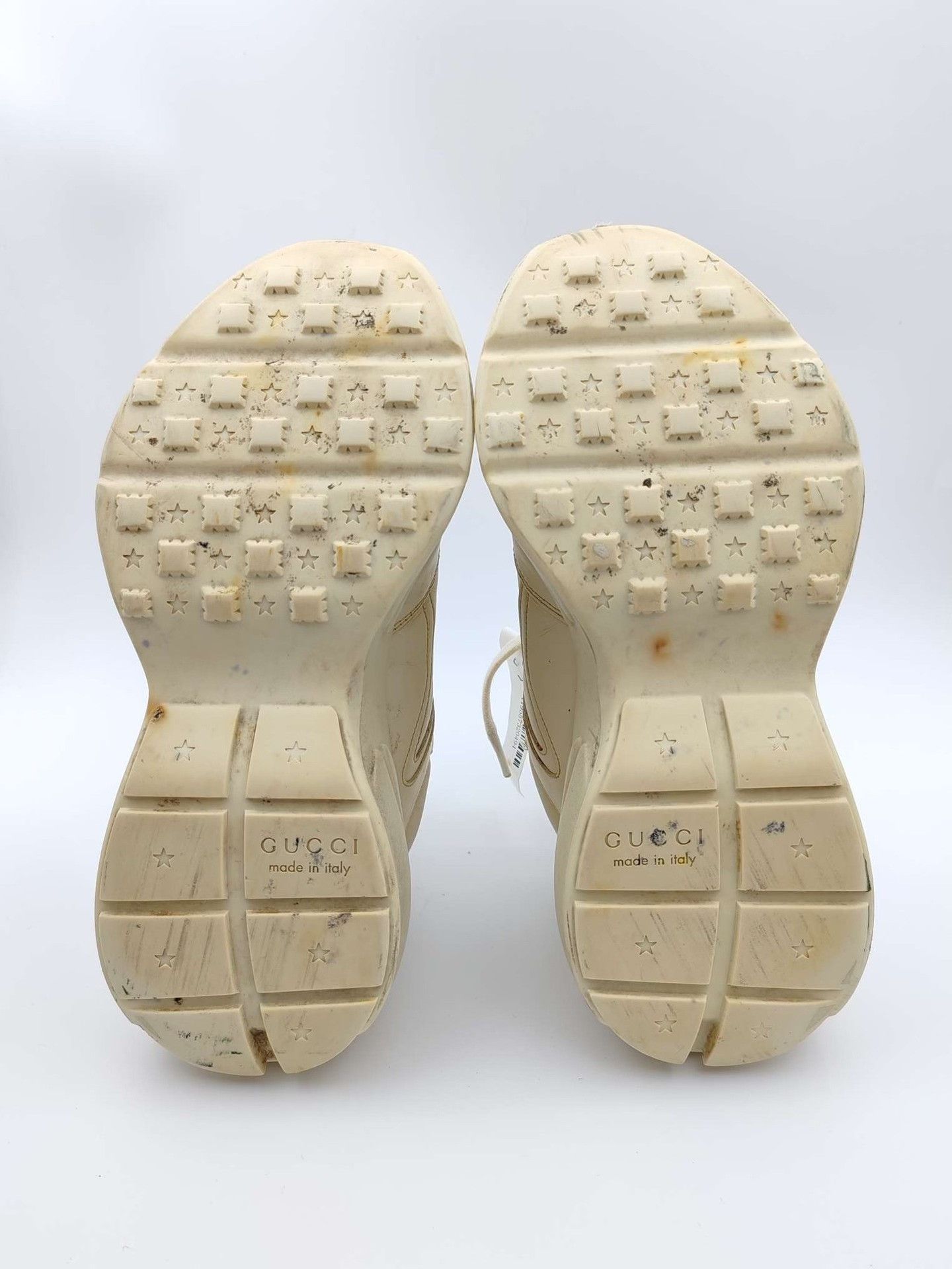Gucci Gucci Rhyton Logo Leather Sneakers US 7.5 Size US 7.5 / EU 40-41 - 6 Thumbnail