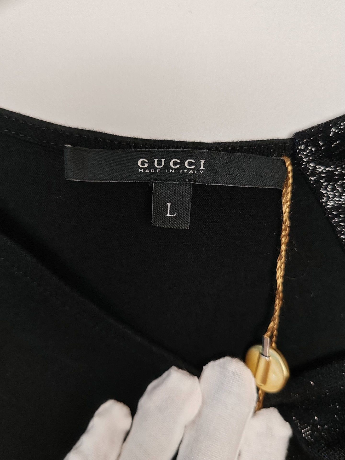 Gucci Gucci Metallic Trim Tank Top Size L Size L / US 10 / IT 46 - 4 Thumbnail