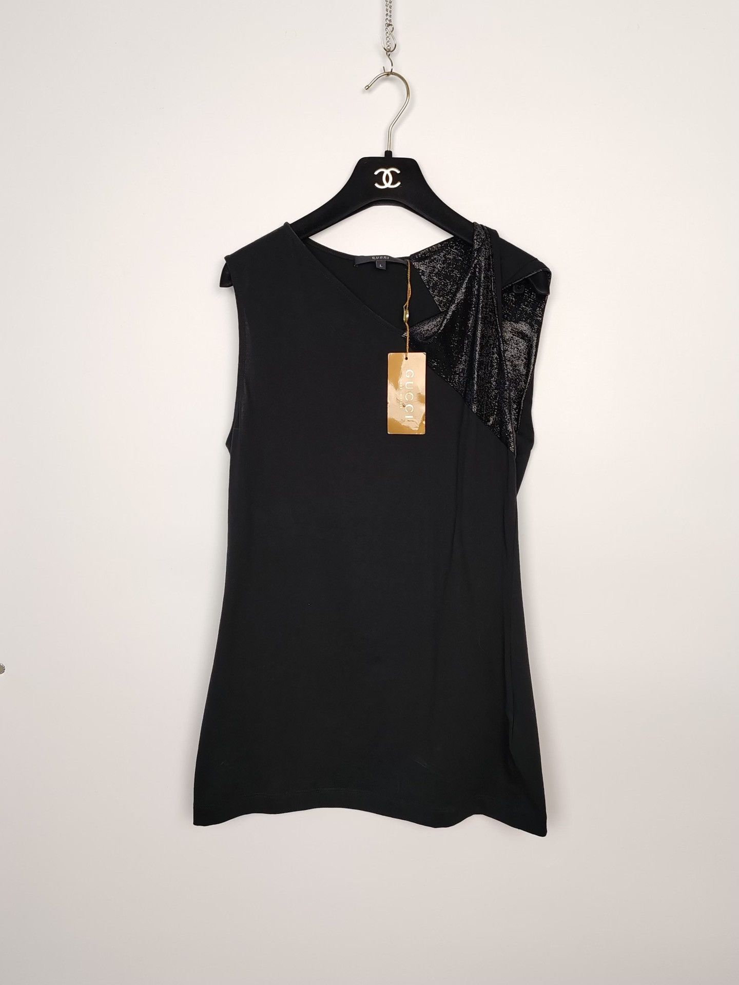 Gucci Gucci Metallic Trim Tank Top Size L Size L / US 10 / IT 46 - 2 Thumbnail