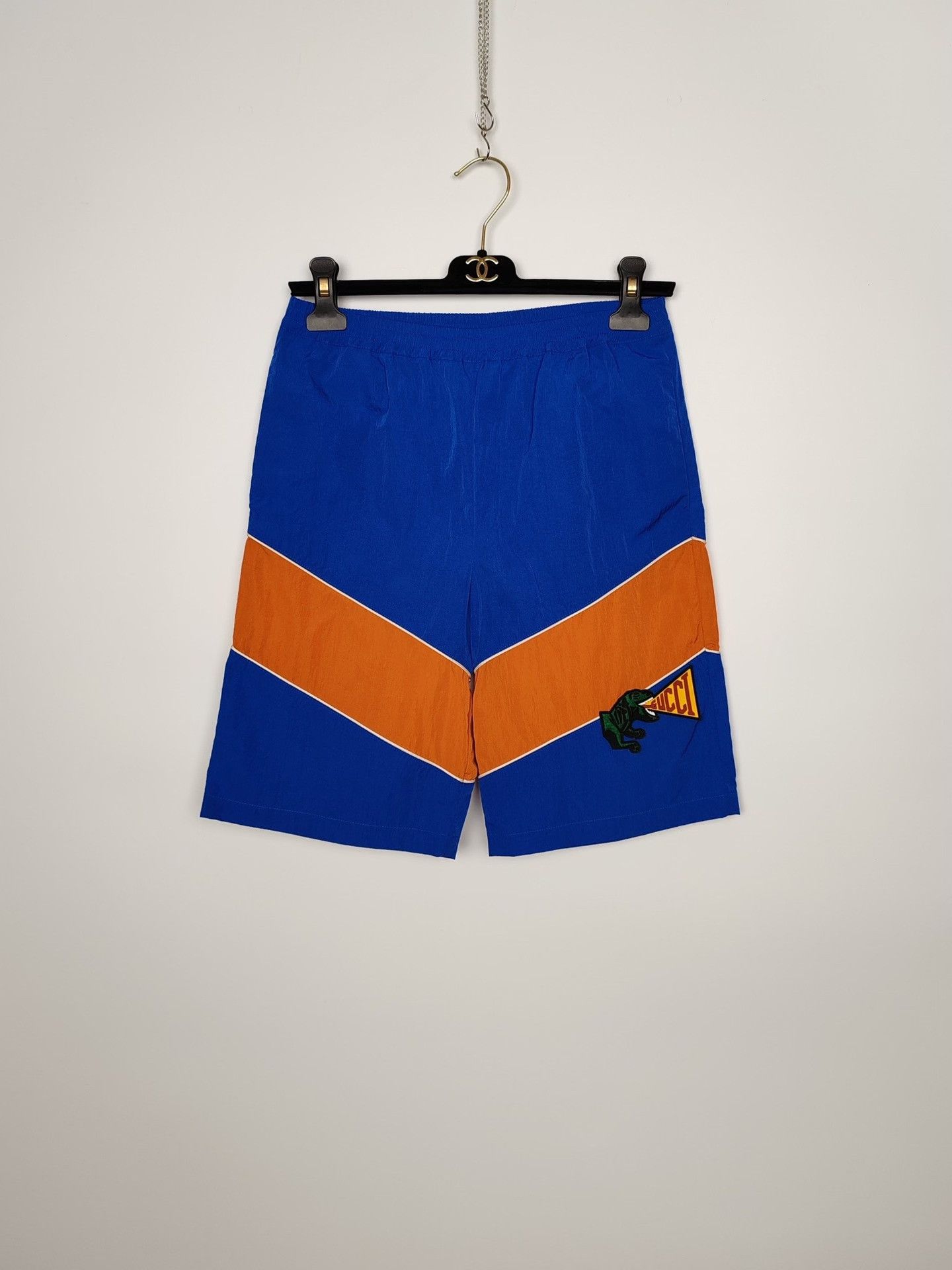 Gucci Gucci Colorblock Dragon Patch Shorts Size S Size US 30 / EU 46 - 2 Thumbnail