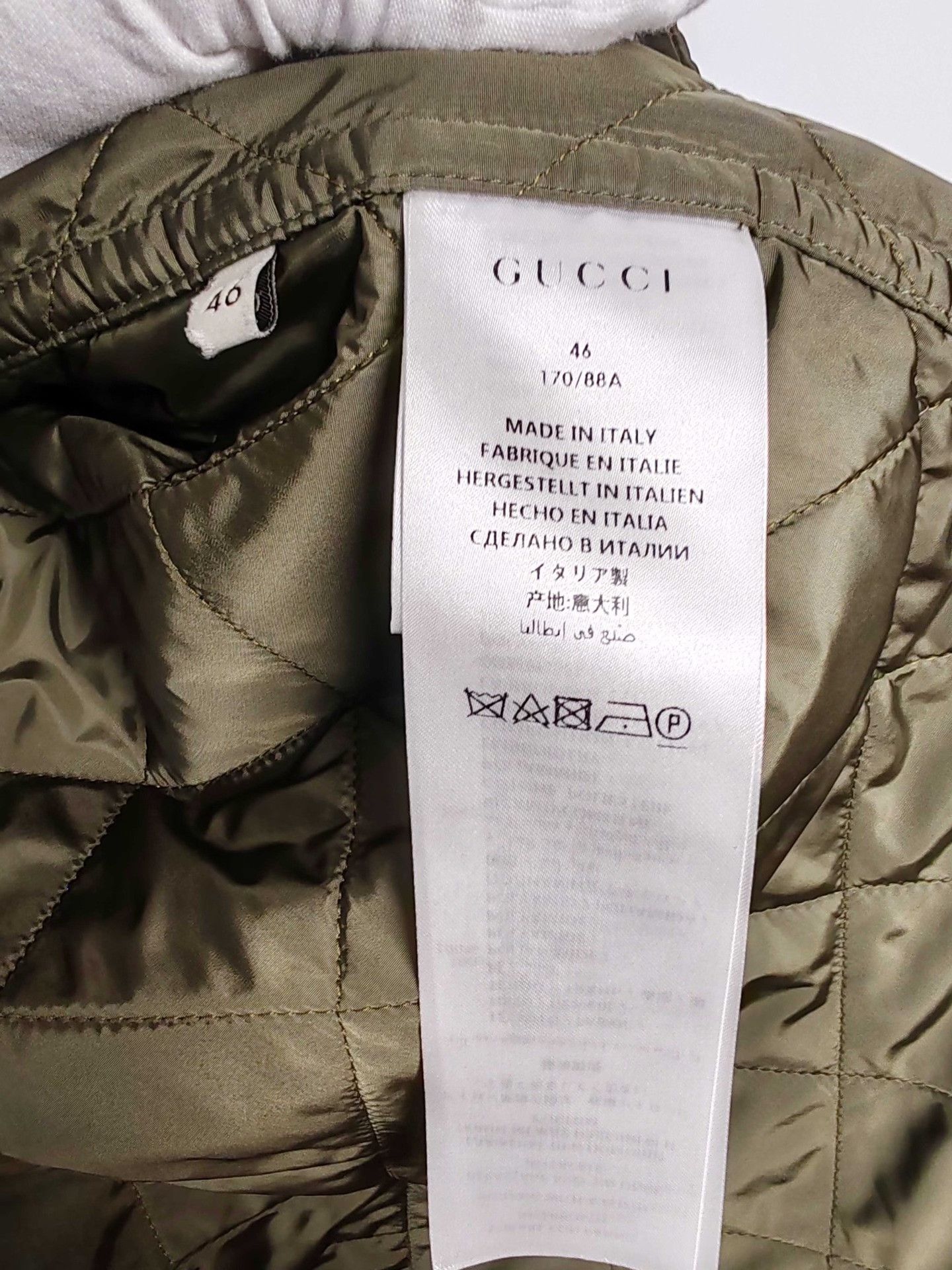 Gucci Gucci UFO Embroidered Quilted Jacket Size S Size US S / EU 44-46 / 1 - 9 Thumbnail