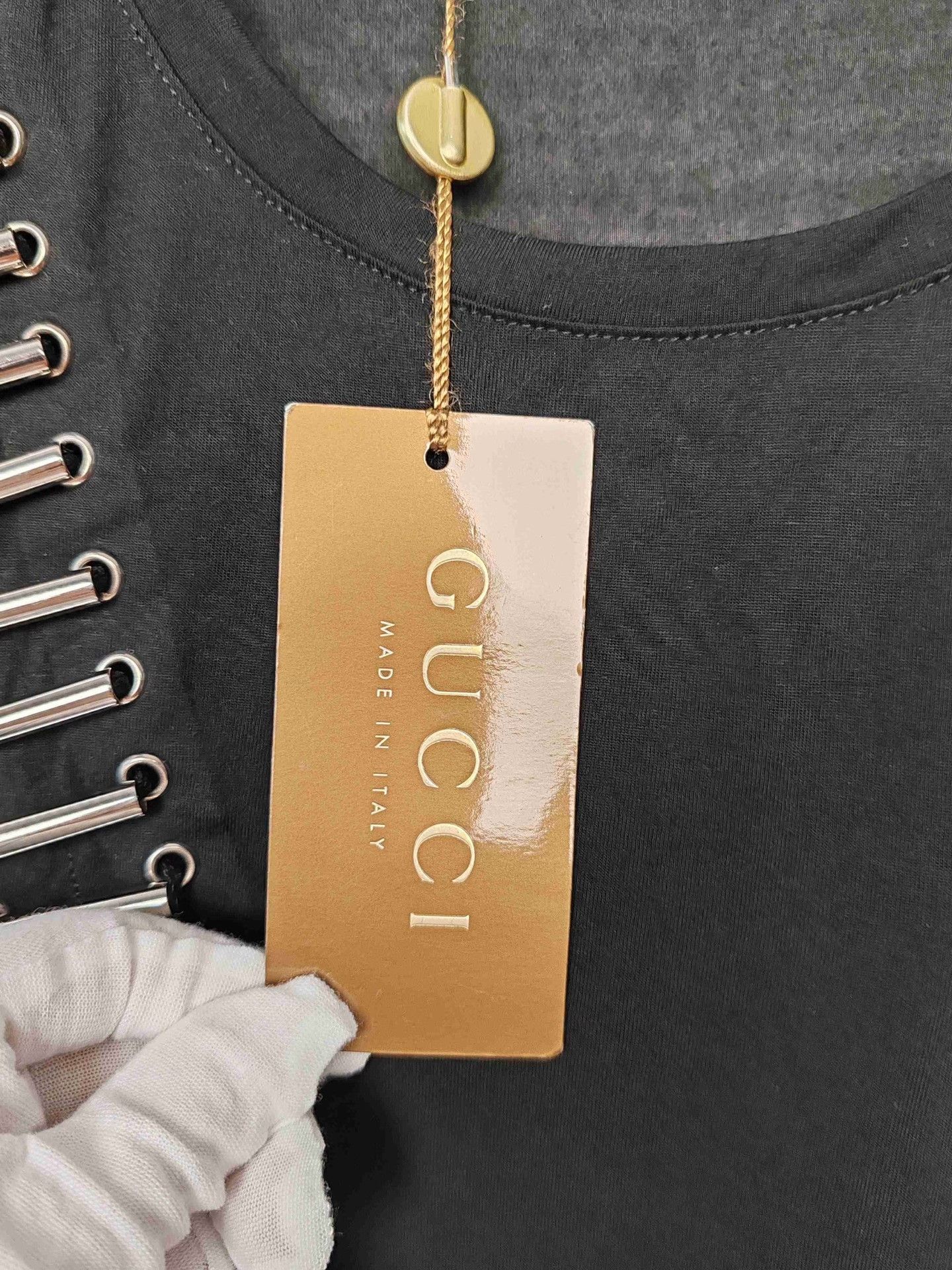 Gucci Gucci Metal Embellished Tank Top Size M Size M / US 6-8 / IT 42-44 - 5 Thumbnail