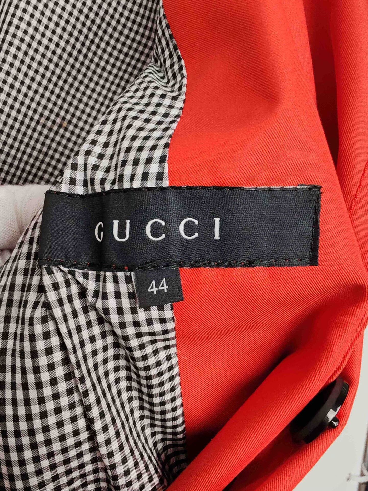 Gucci Gucci Orange Cotton Blend Coat Size 44 Size M / US 6-8 / IT 42-44 - 5 Thumbnail