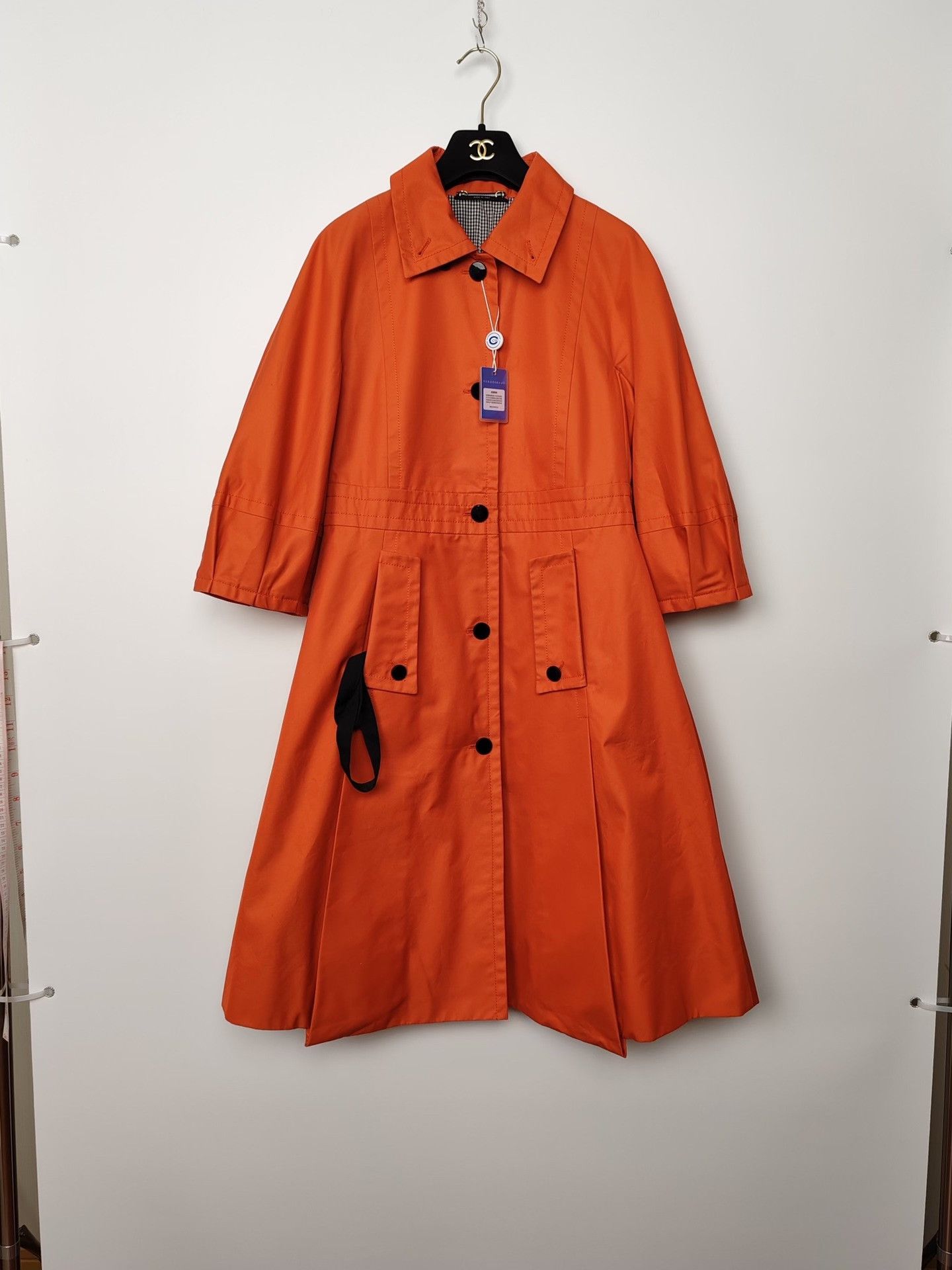 Gucci Gucci Orange Cotton Blend Coat Size 44 Size M / US 6-8 / IT 42-44 - 2 Thumbnail