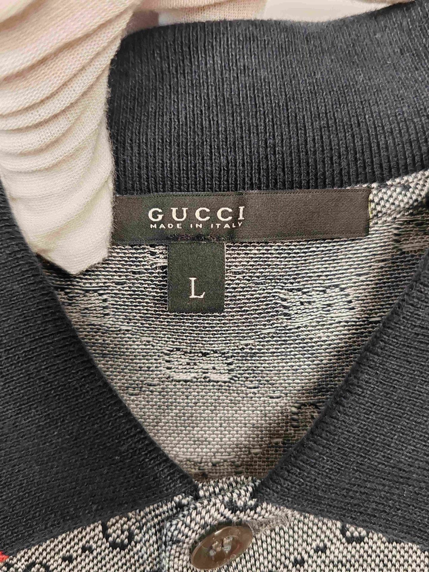 Gucci Gucci Monogram Polo Shirt Size L Size US L / EU 52-54 / 3 - 4 Thumbnail