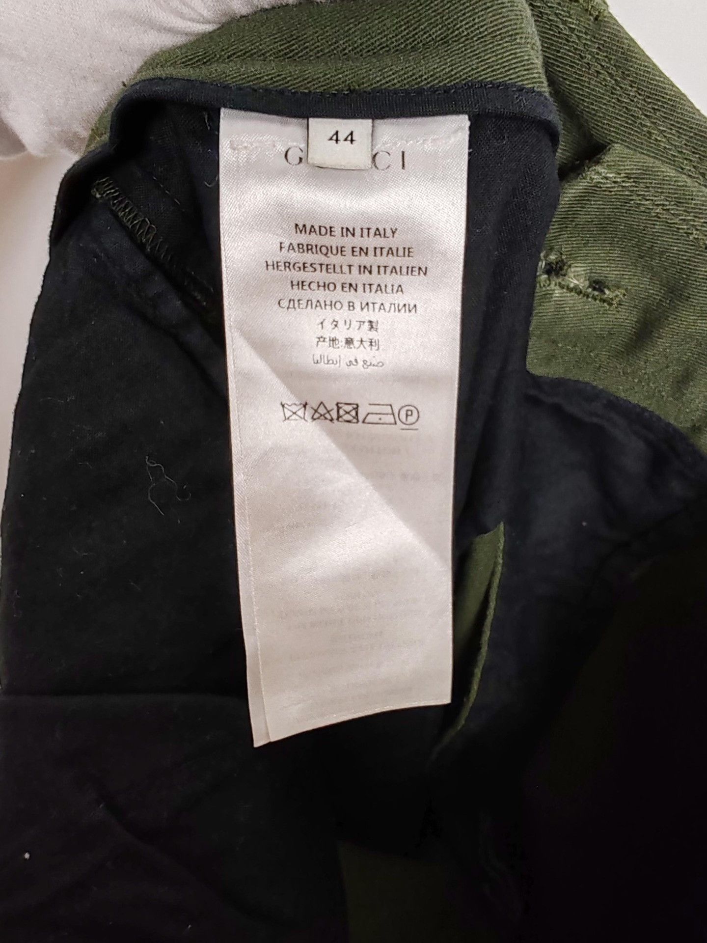 Gucci Gucci Embroidered Logo Casual Pants Size 28 Size US 28 / EU 44 - 6 Thumbnail