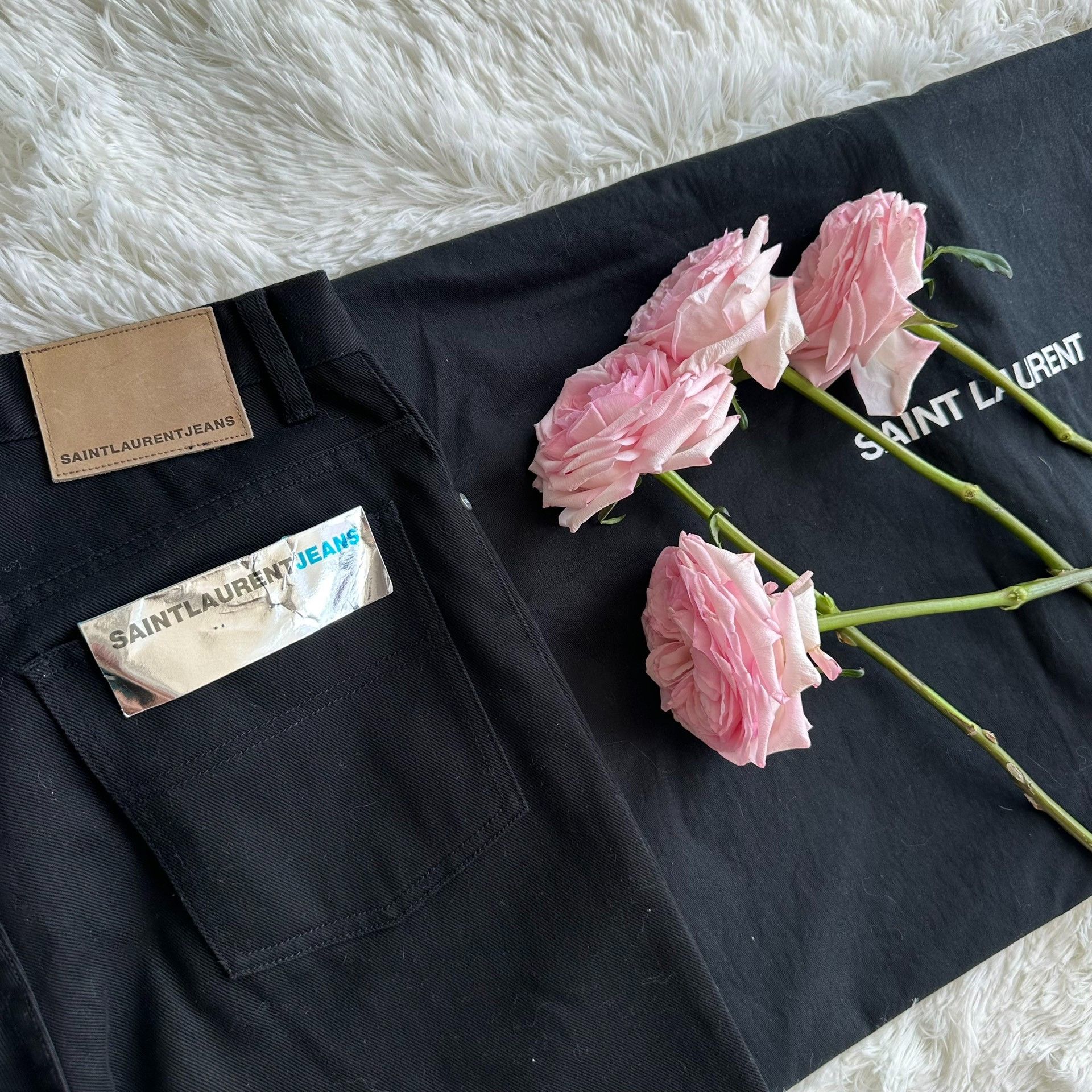 Saint Laurent Paris Saint Laurent 1998 Denim Jeans Size 31 Size US 31 - 4 Thumbnail