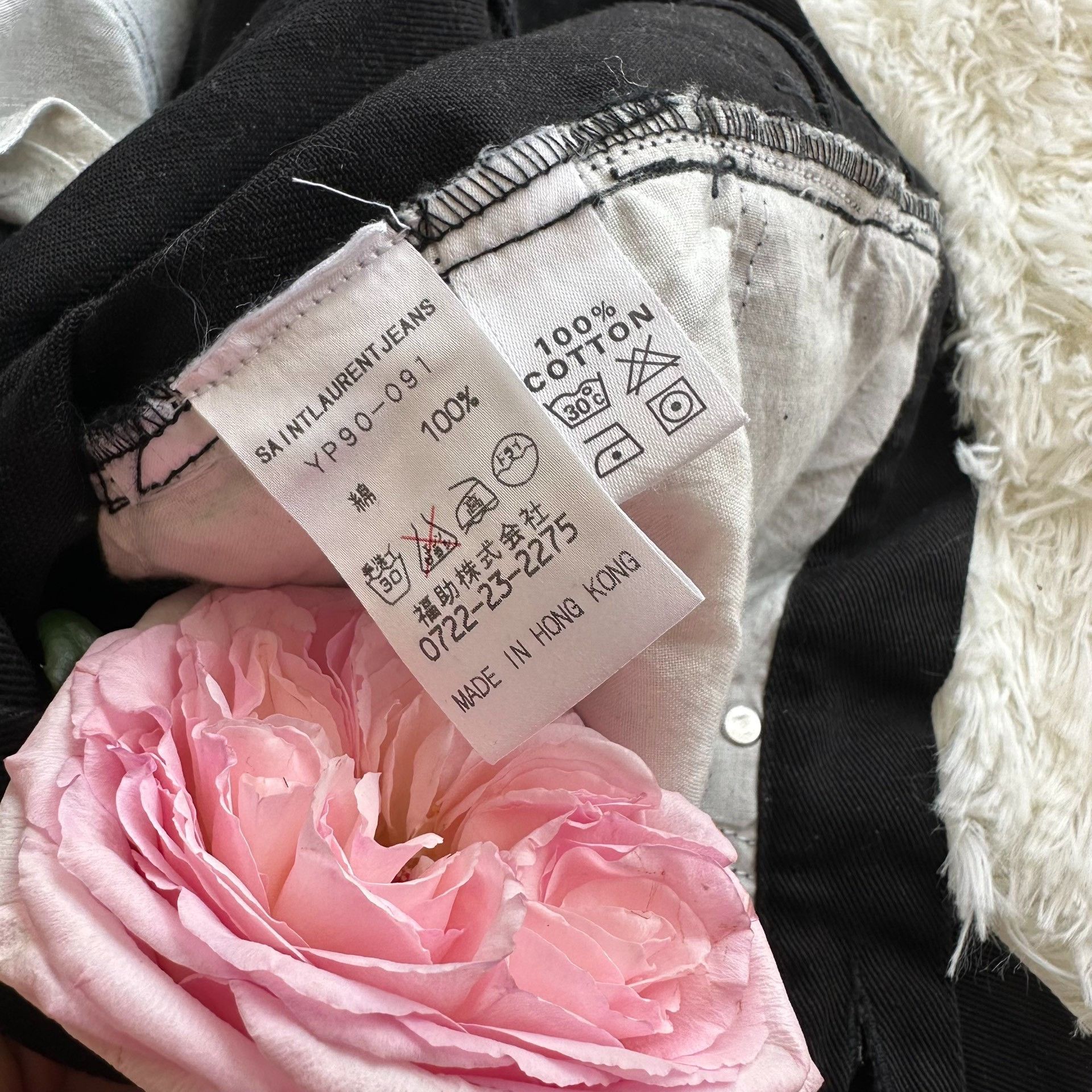 Saint Laurent Paris Saint Laurent 1998 Denim Jeans Size 31 Size US 31 - 6 Thumbnail