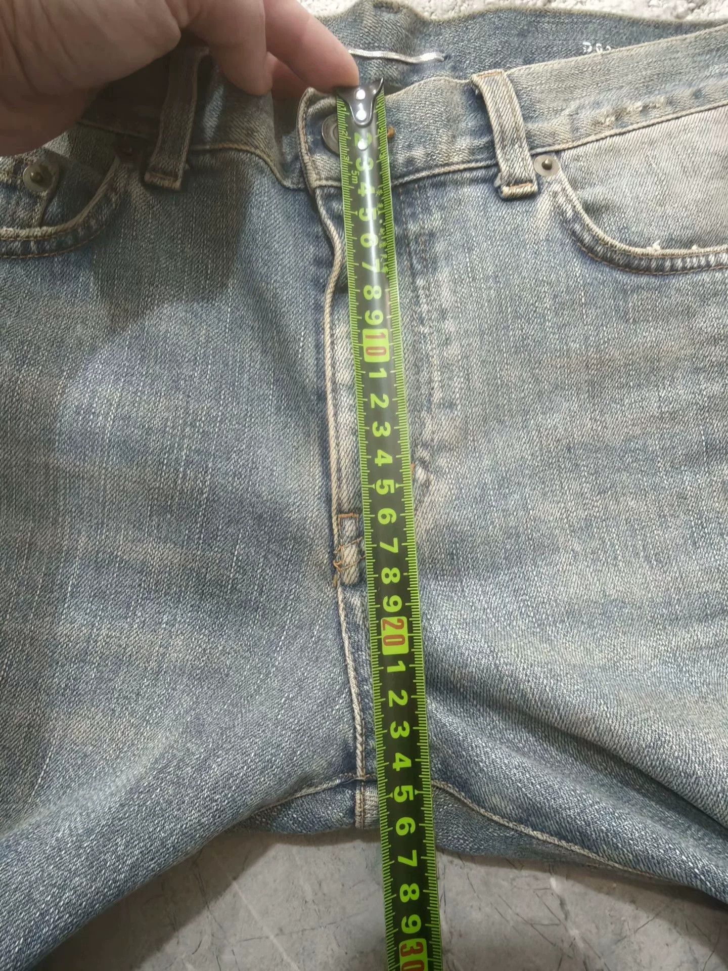Saint Laurent Paris Saint Laurent D02 Distressed Denim Jeans Size 32 Size US 32 / EU 48 - 7 Thumbnail
