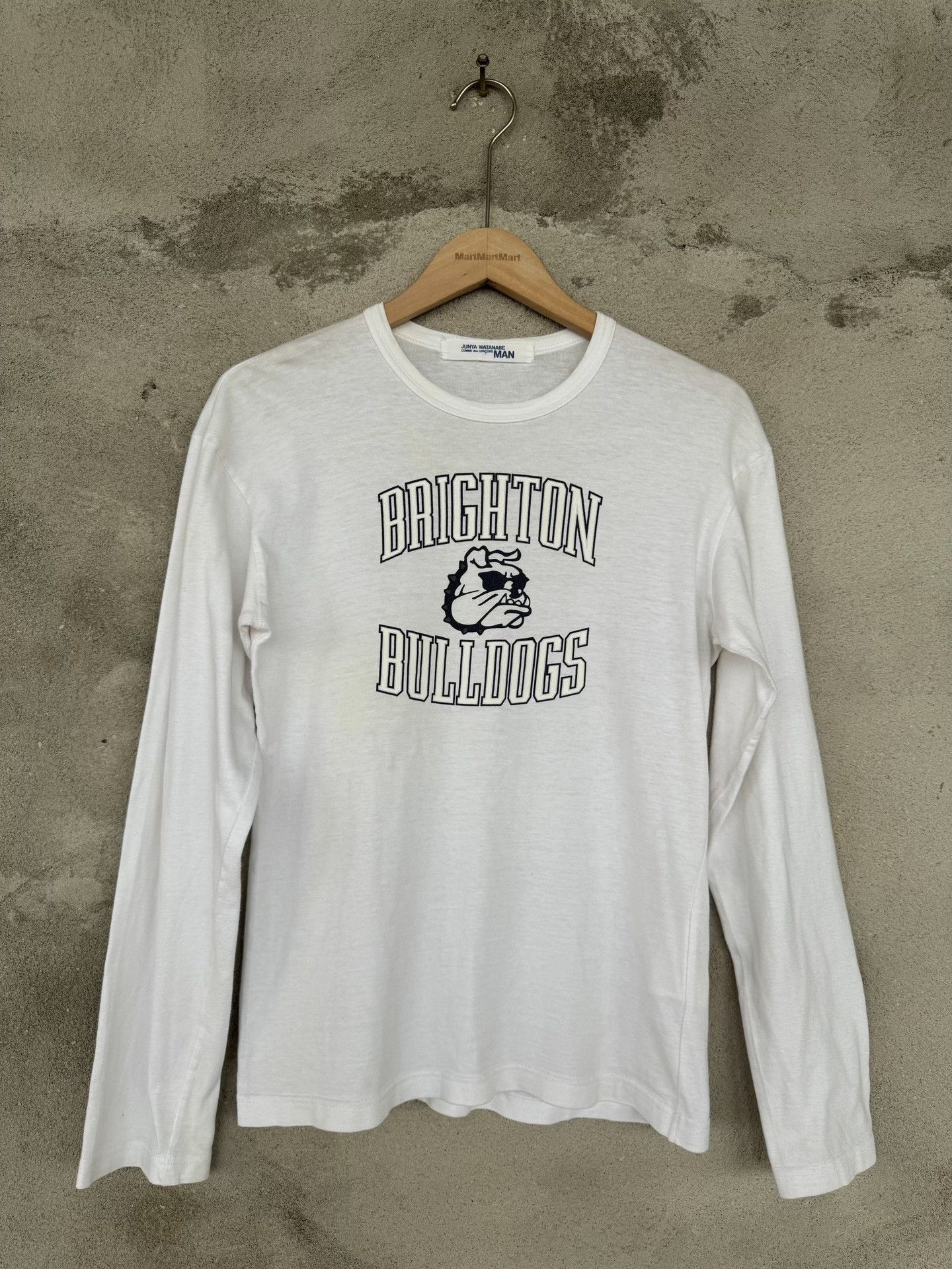 Junya Watanabe Junya Watanabe Bulldog Graphic Long Sleeve T-Shirt Size S Size US S / EU 44-46 / 1 - 2 Thumbnail