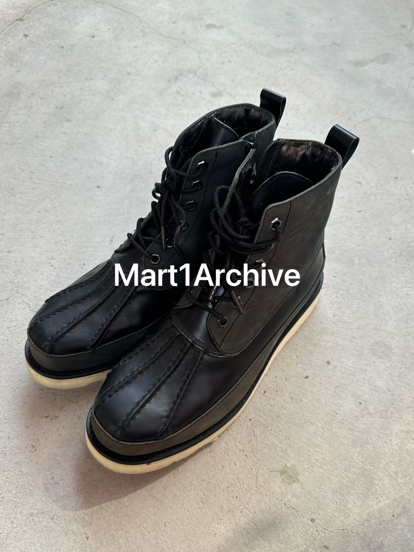 PPFM PPFM Leather Duck Boots Size M Size US 9 / EU 42 - 2 Thumbnail