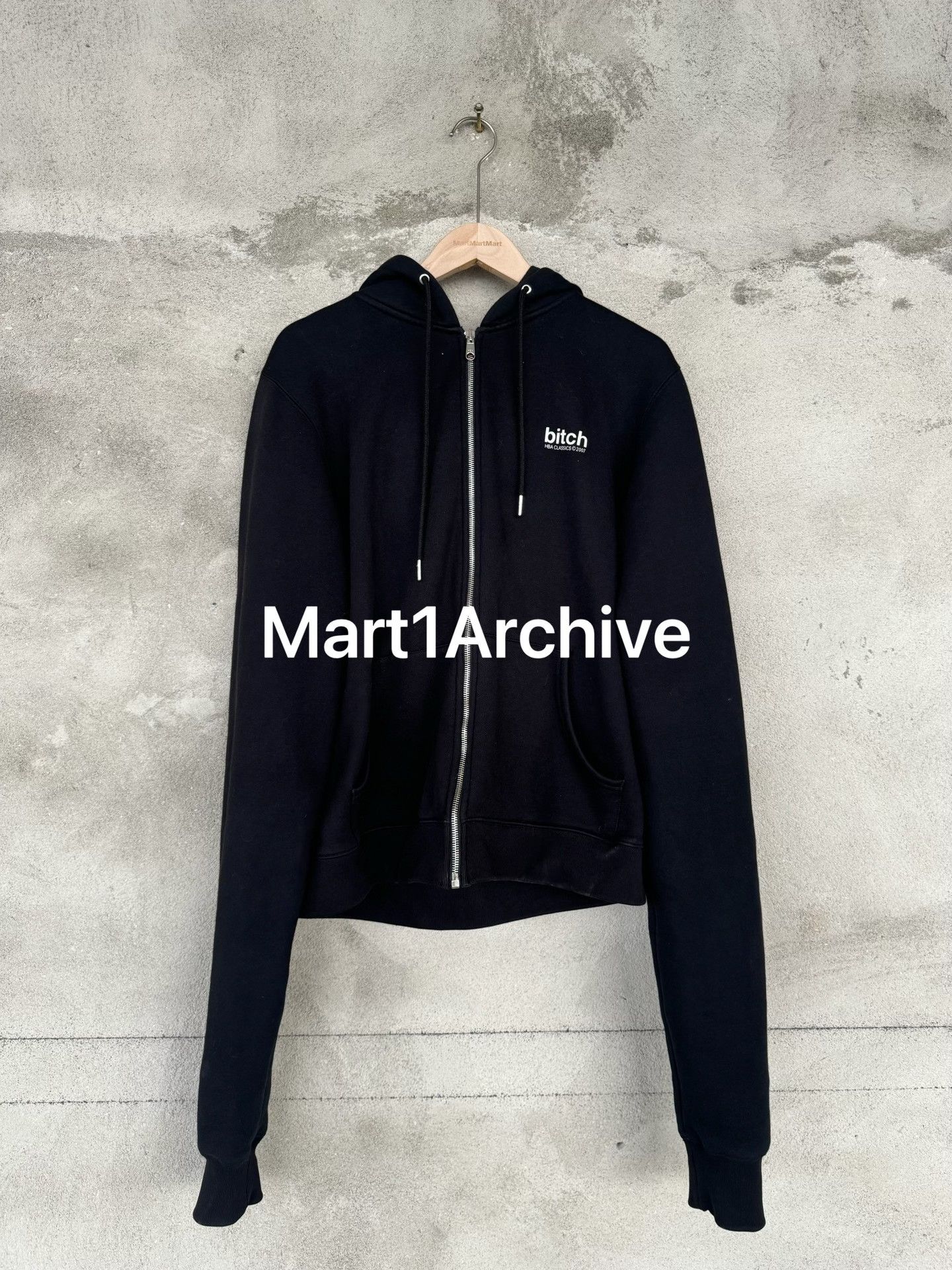 Hood By Air Hood By Air Bitch Graphic Hoodie Size M Size US M / EU 48-50 / 2 - 3 Thumbnail