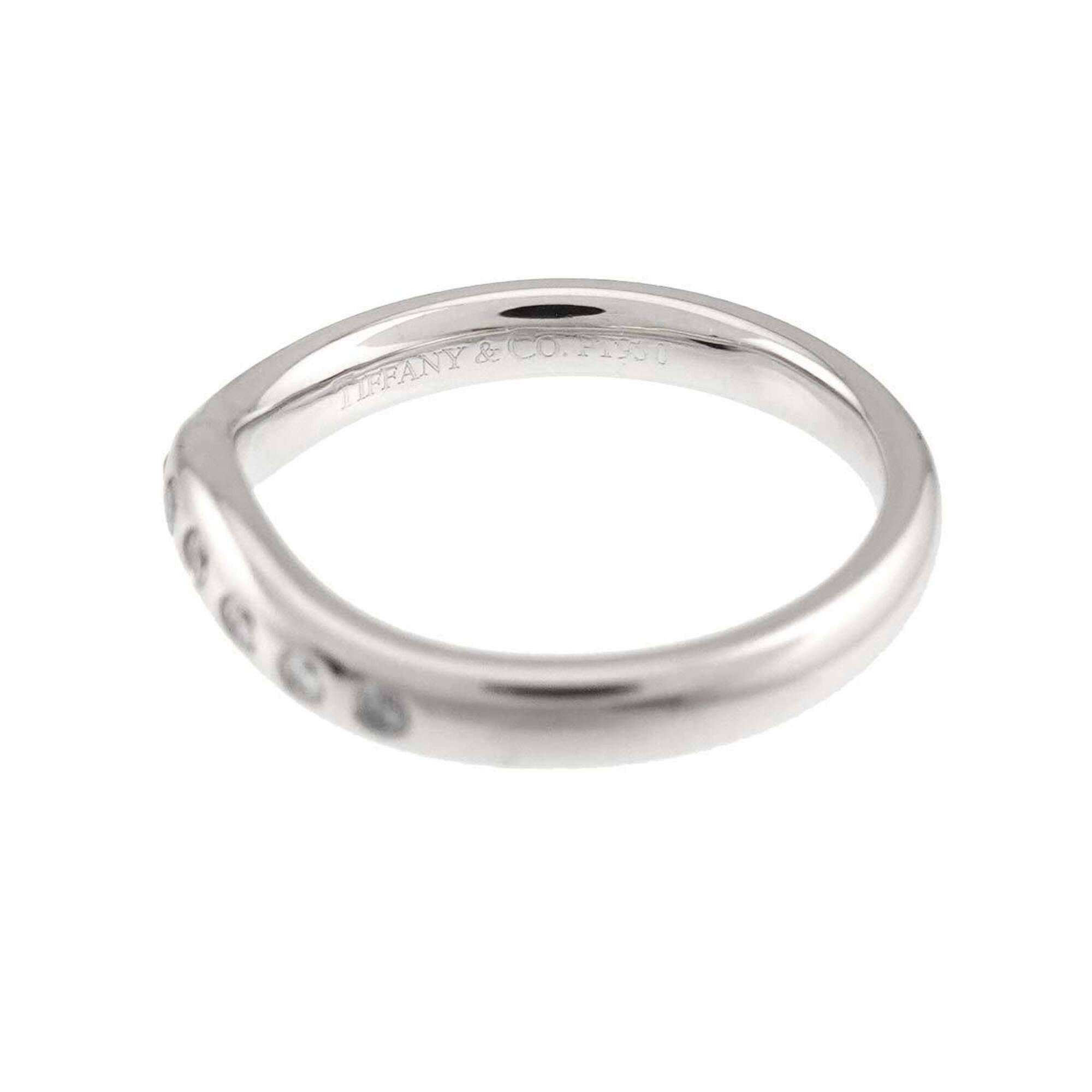 Tiffany & Co. Tiffany & Co. Wide Curved Band Ring with Diamonds, Platinum (Pt) Size ONE SIZE - 3 Thumbnail