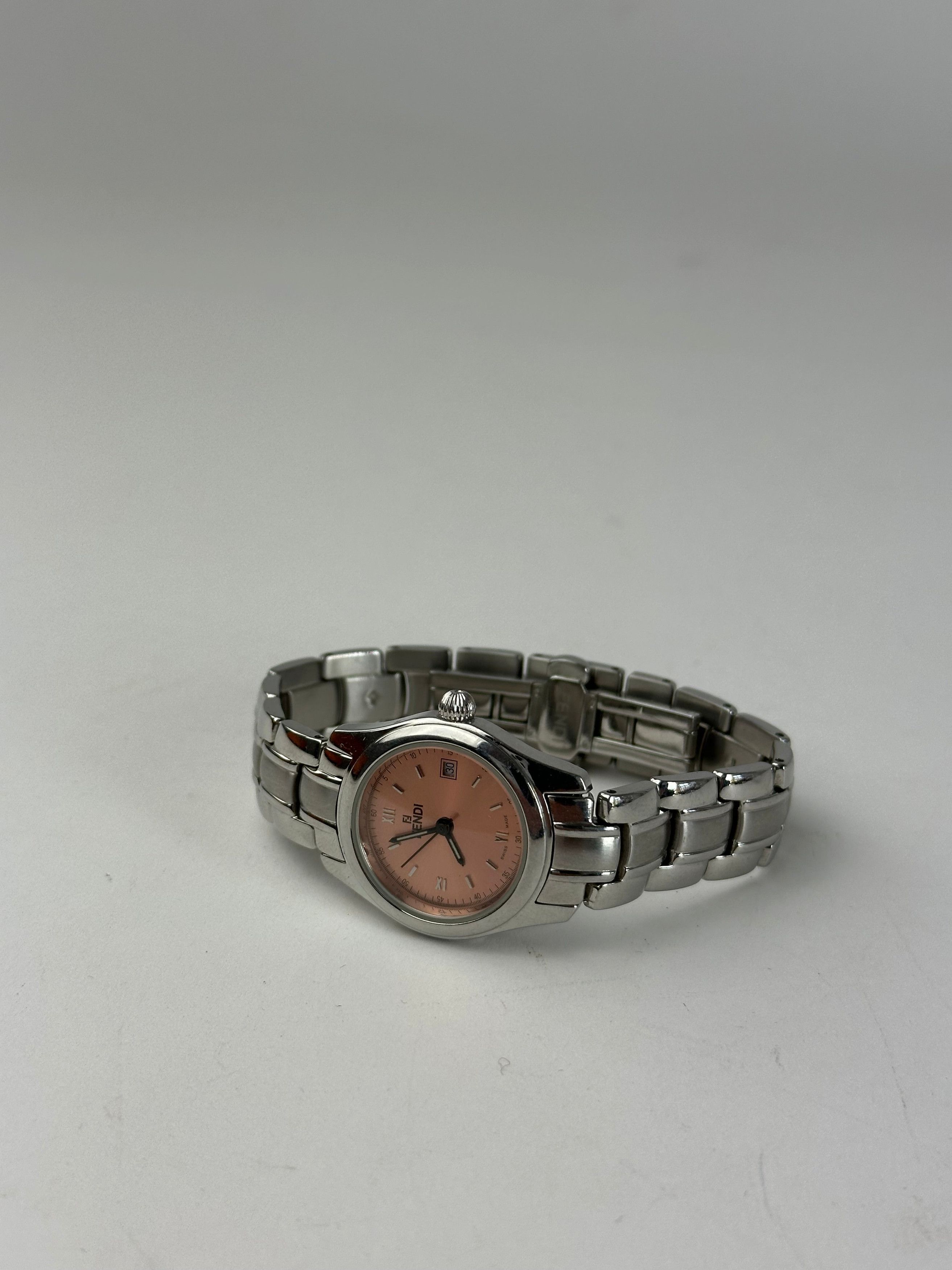 Fendi Vintage Orologi Ladies Quartz Watch Silver Size ONE SIZE - 5 Thumbnail
