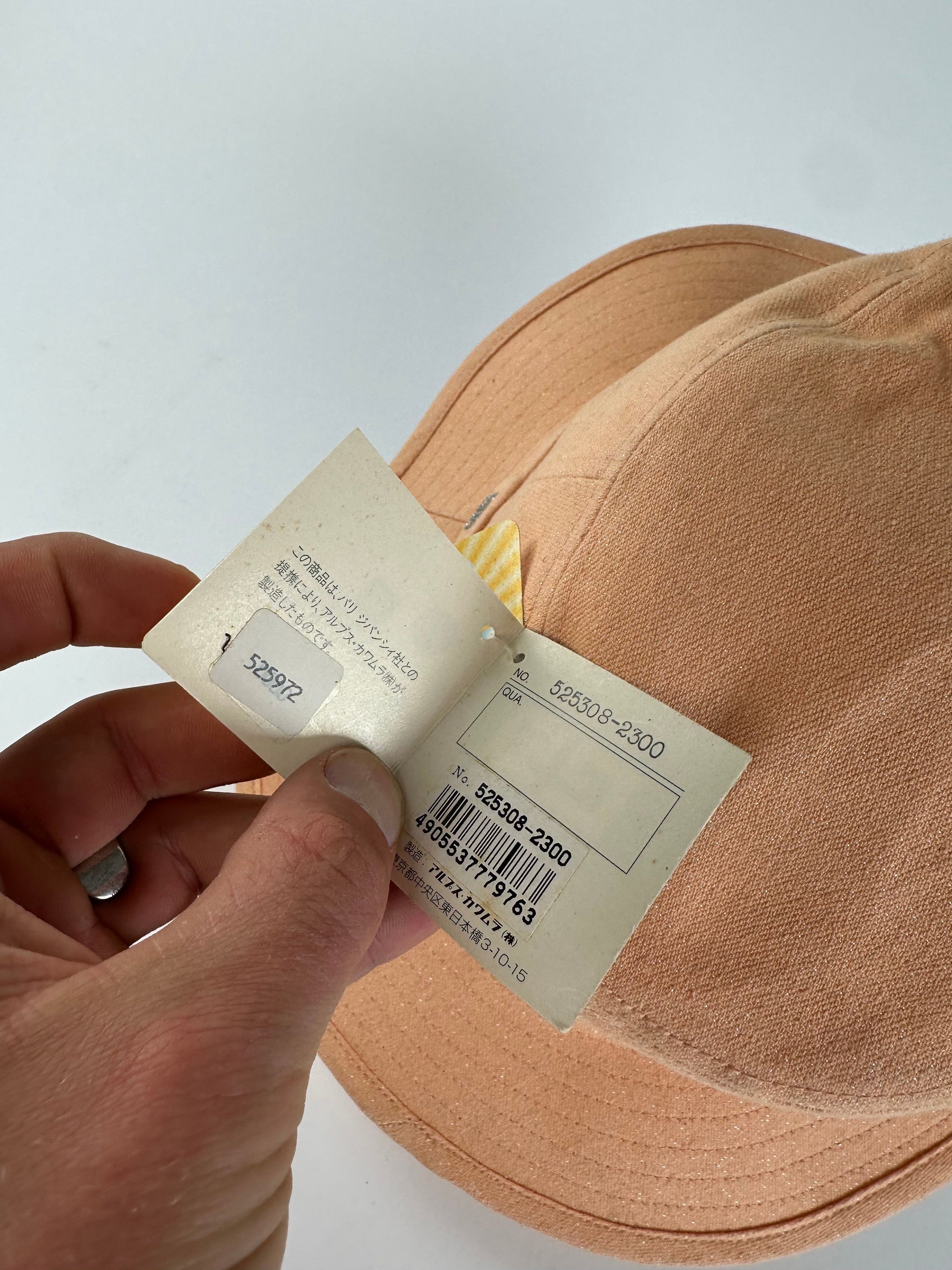 Givenchy Vintage Bucket Hat Cotton Peach Size ONE SIZE - 11 Thumbnail