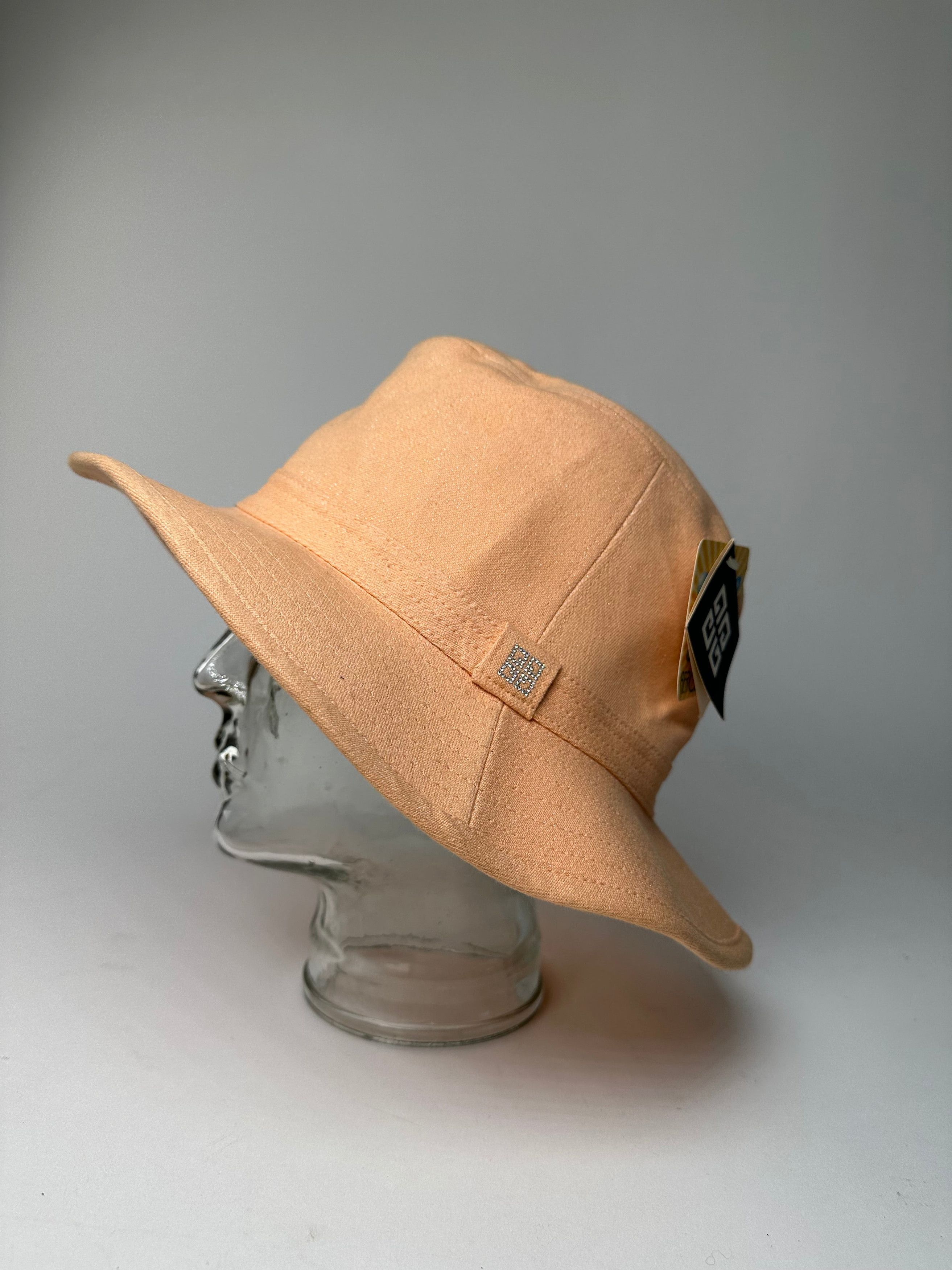 Givenchy Vintage Bucket Hat Cotton Peach Size ONE SIZE - 2 Thumbnail