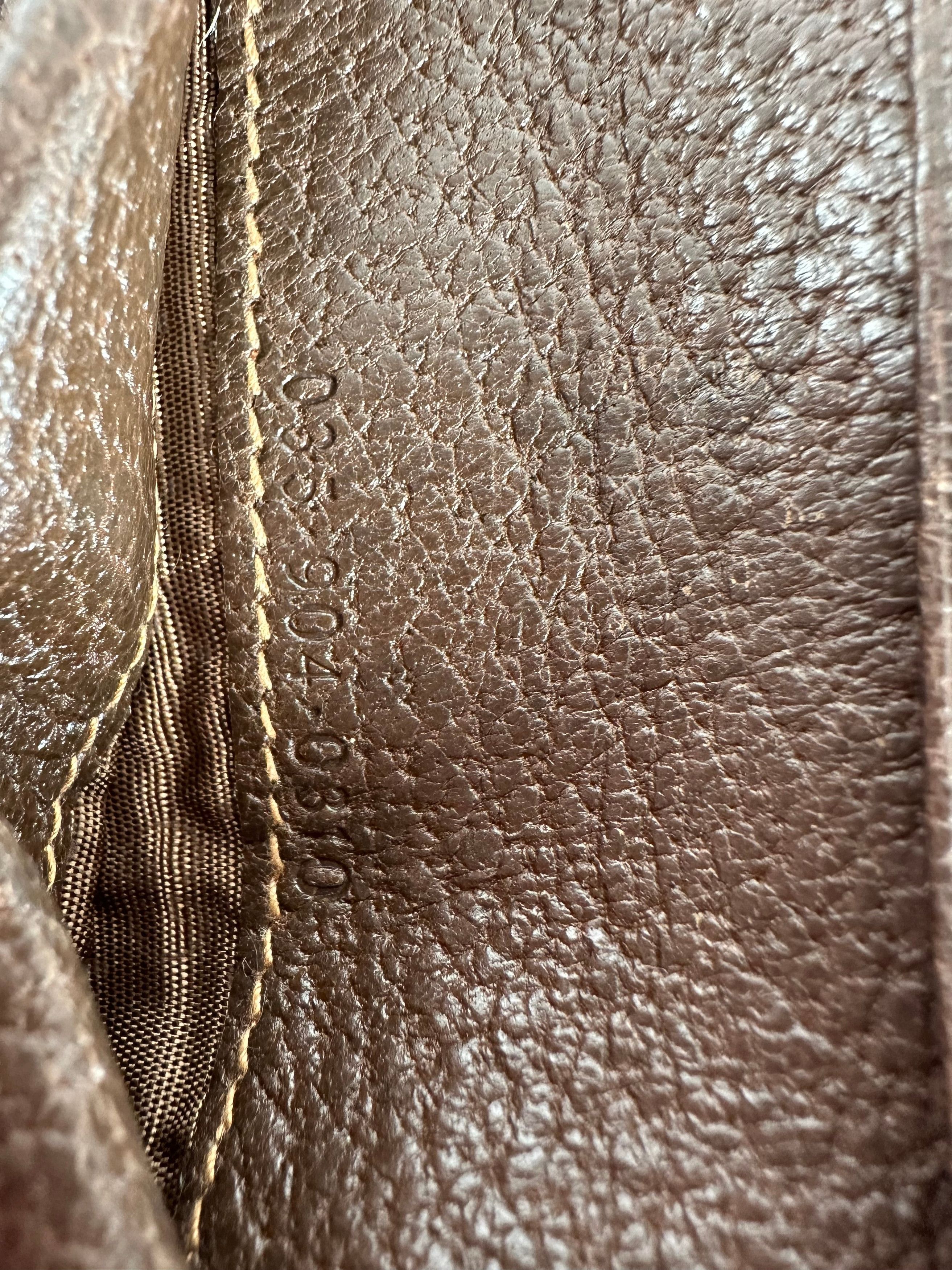 Gucci Vintage Bifold Wallet Brown Leather Size ONE SIZE - 7 Thumbnail
