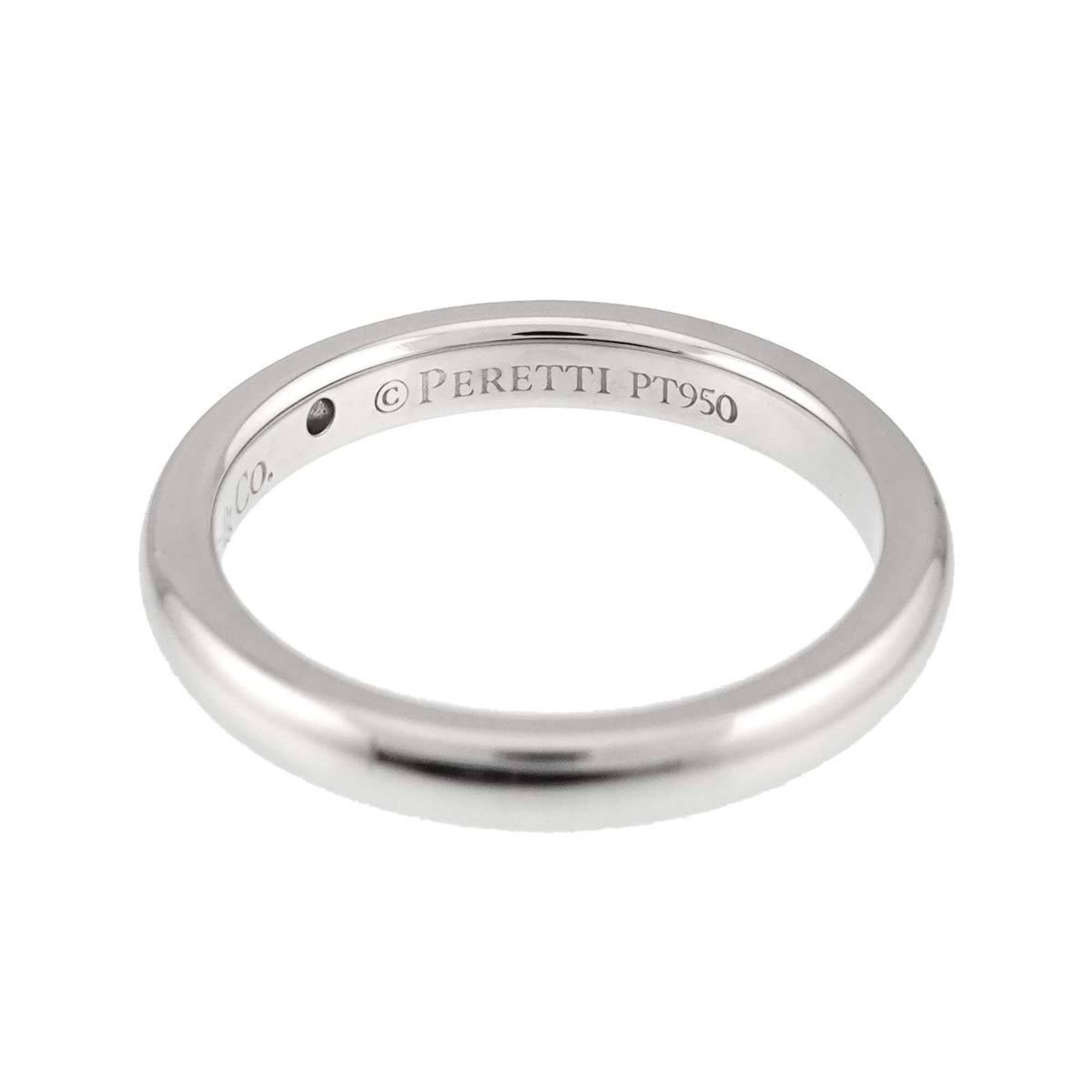 Tiffany & Co. Tiffany & Co. Stacking Band Ring with 1 Diamond, Platinum. Size ONE SIZE - 3 Thumbnail