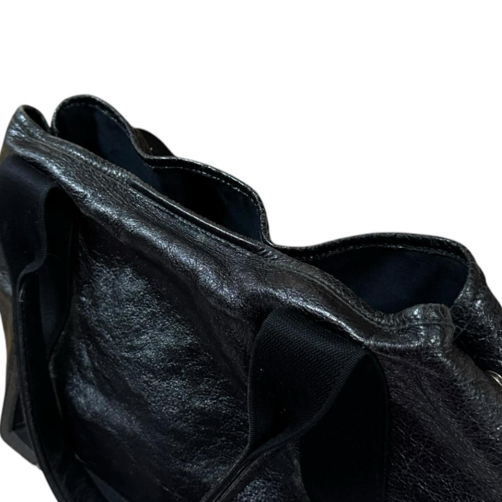 Balenciaga Balenciaga Navy Cabas S Tote Bag, Leather 542017 Black, Women's BALENCIAGA Size ONE SIZE - 11 Thumbnail