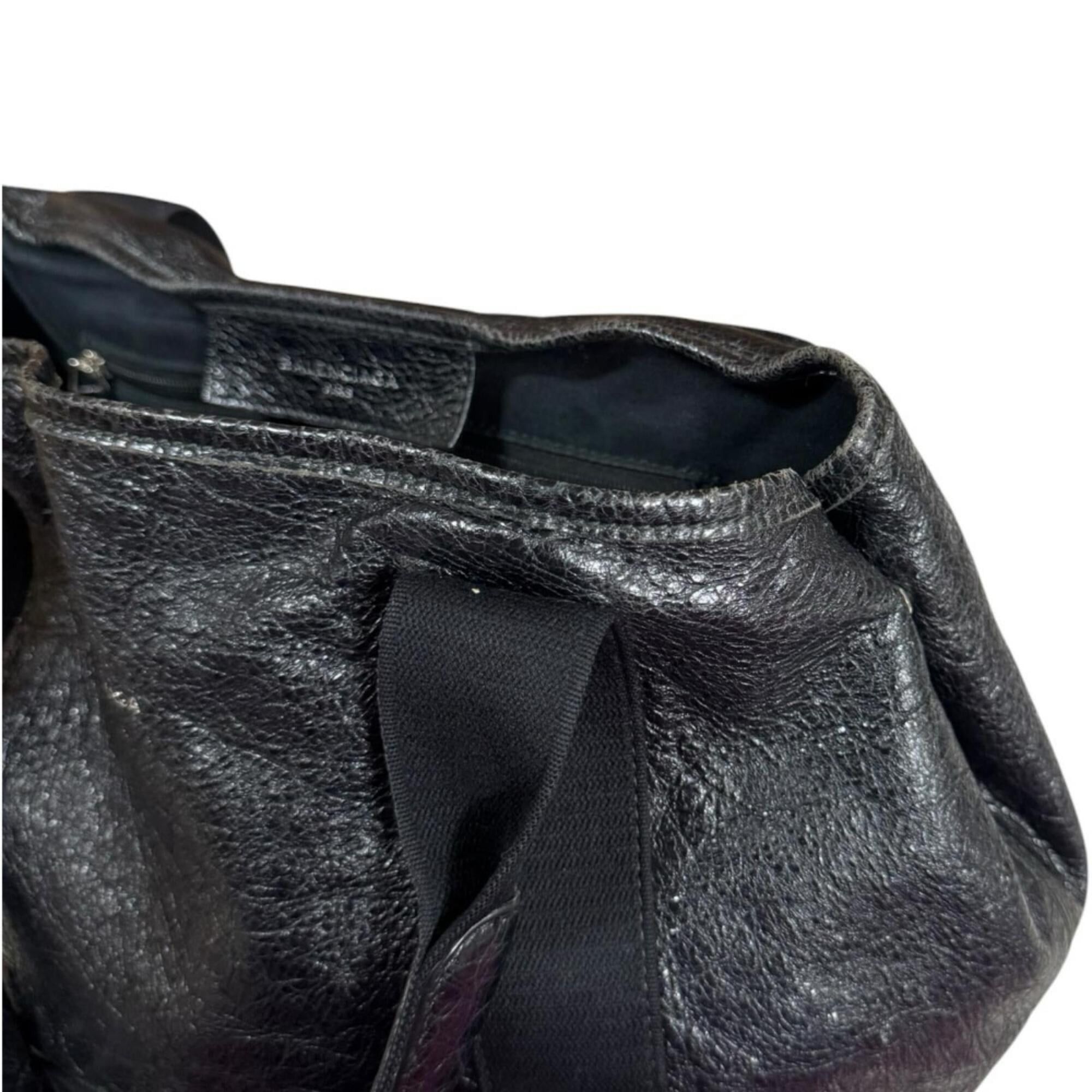 Balenciaga Balenciaga Navy Cabas S Tote Bag, Leather 542017 Black, Women's BALENCIAGA Size ONE SIZE - 10 Thumbnail