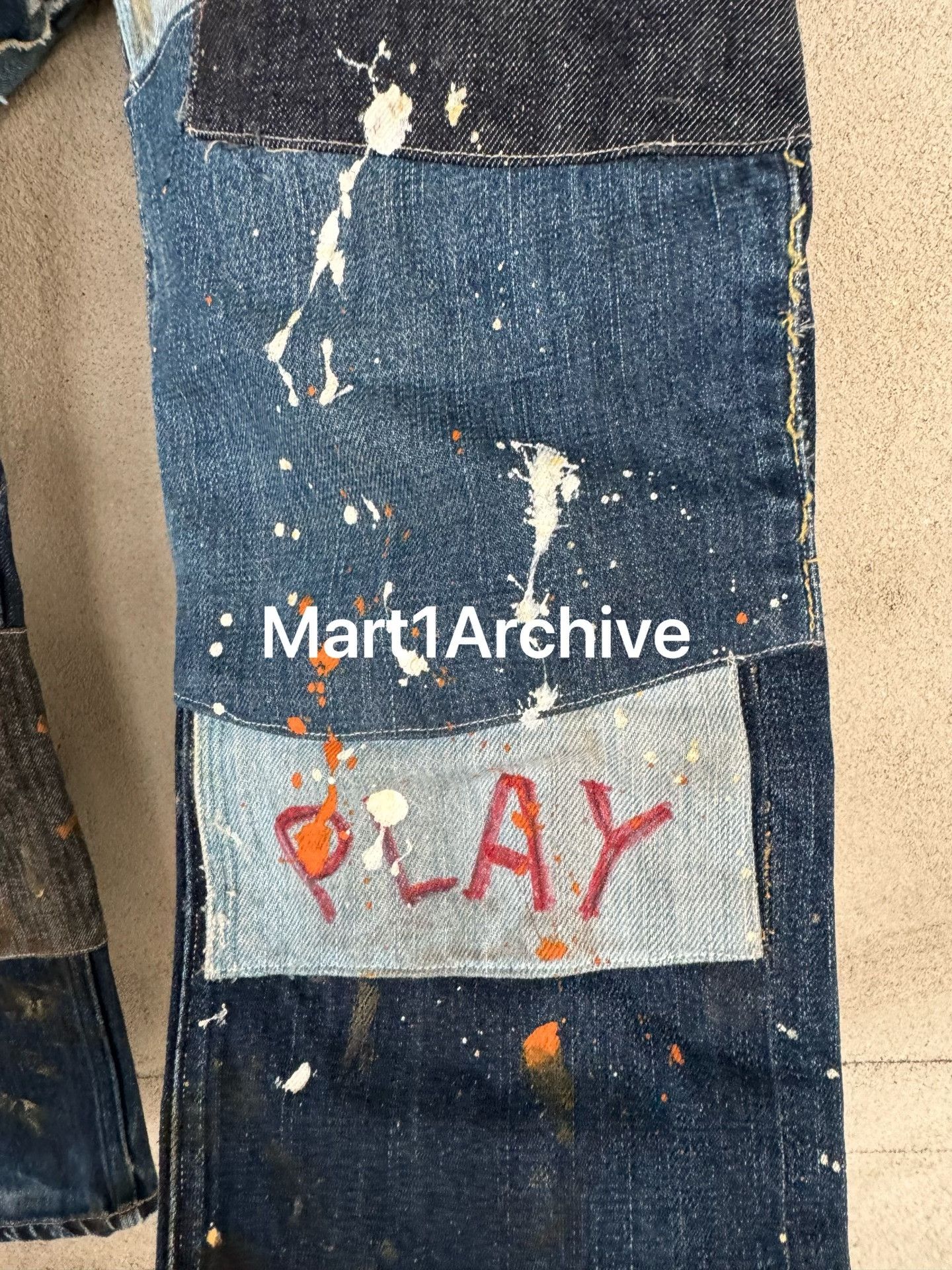 Junya Watanabe × Levi's Junya Watanabe x Levi's Patchwork Graffiti Jeans Size M Size US 32 / EU 48 - 7 Thumbnail