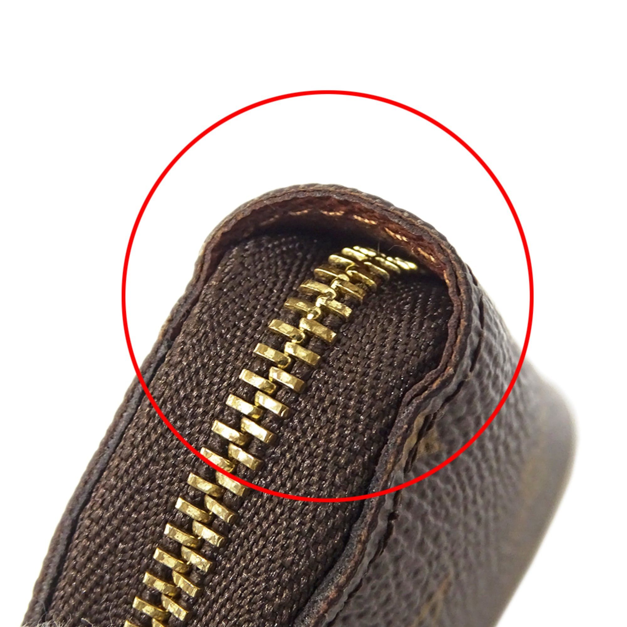 Louis Vuitton Louis Vuitton Monogram Wallet for Women and Men, Brand Wallet/Coin Purse, Zippy Coin Purse M60067 Brown, Round Zipper Size ONE SIZE - 11 Thumbnail