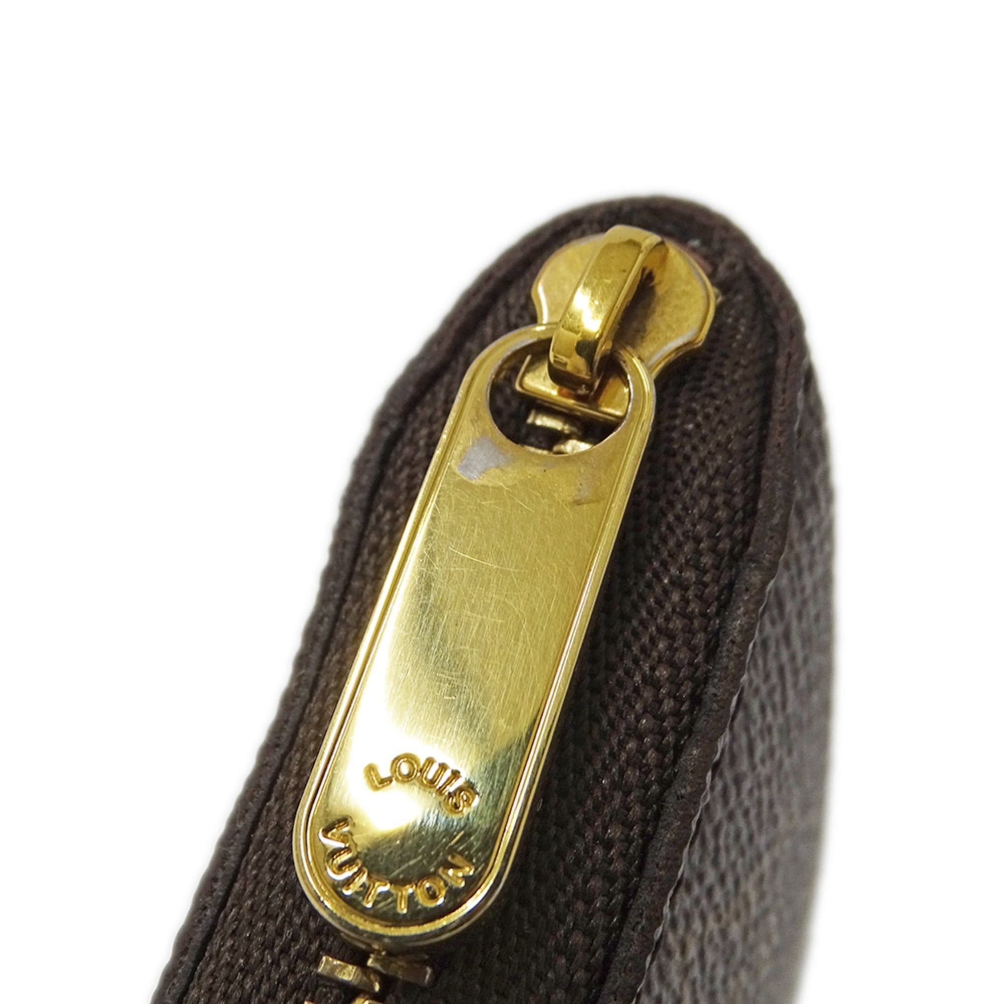 Louis Vuitton Louis Vuitton Monogram Wallet for Women and Men, Brand Wallet/Coin Purse, Zippy Coin Purse M60067 Brown, Round Zipper Size ONE SIZE - 12 Thumbnail