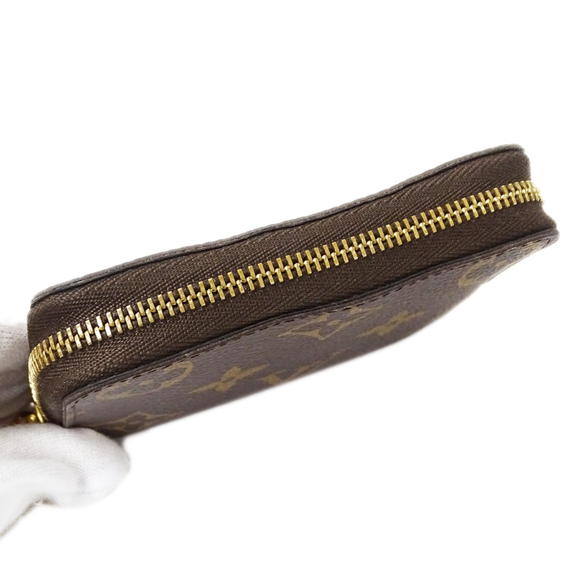 Louis Vuitton Louis Vuitton Monogram Wallet for Women and Men, Brand Wallet/Coin Purse, Zippy Coin Purse M60067 Brown, Round Zipper Size ONE SIZE - 10 Thumbnail