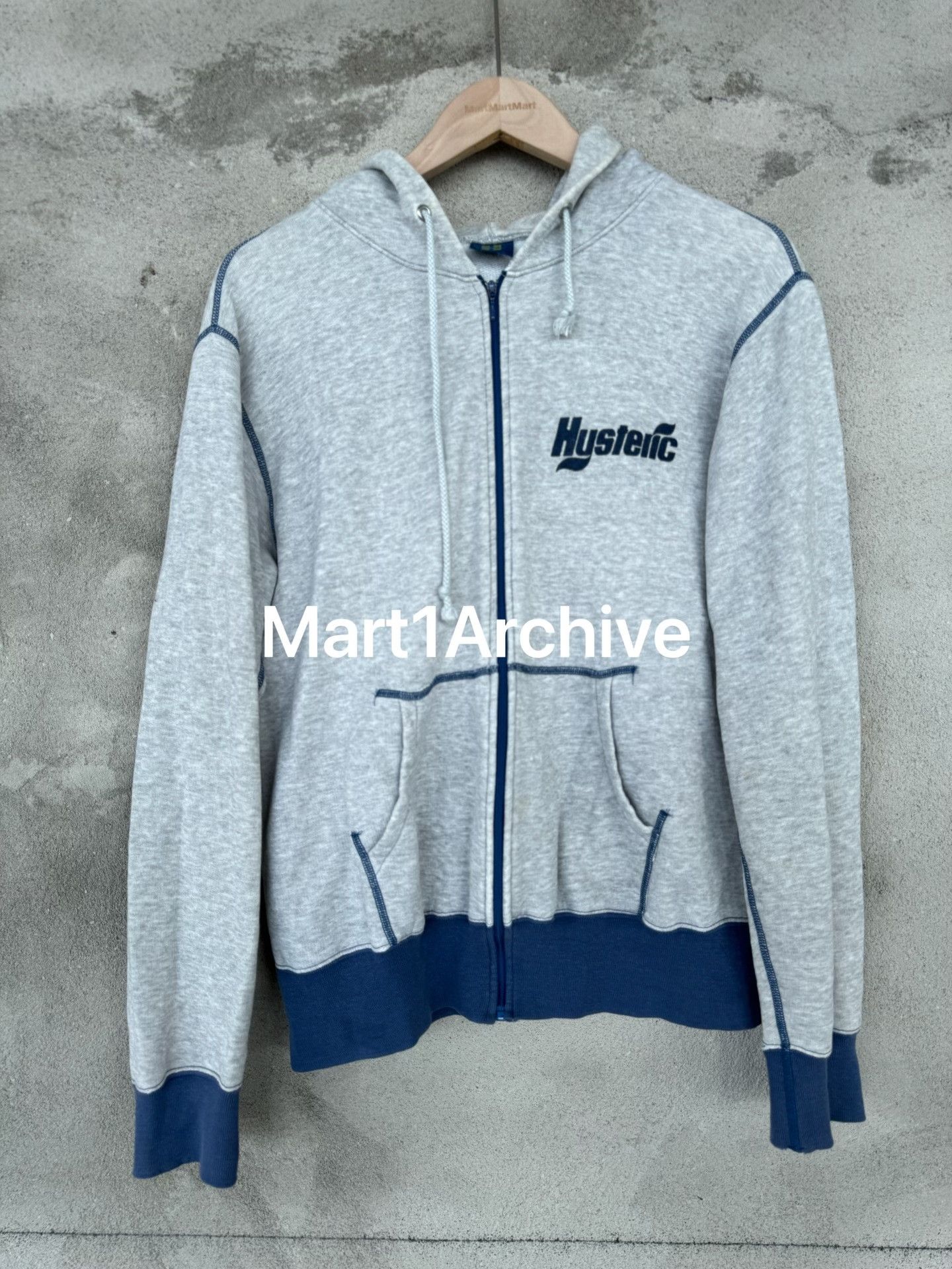 Hysteric Glamour Hysteric Glamour Graphic Zip-Up Hoodie Size M Size US M / EU 48-50 / 2 - 3 Thumbnail